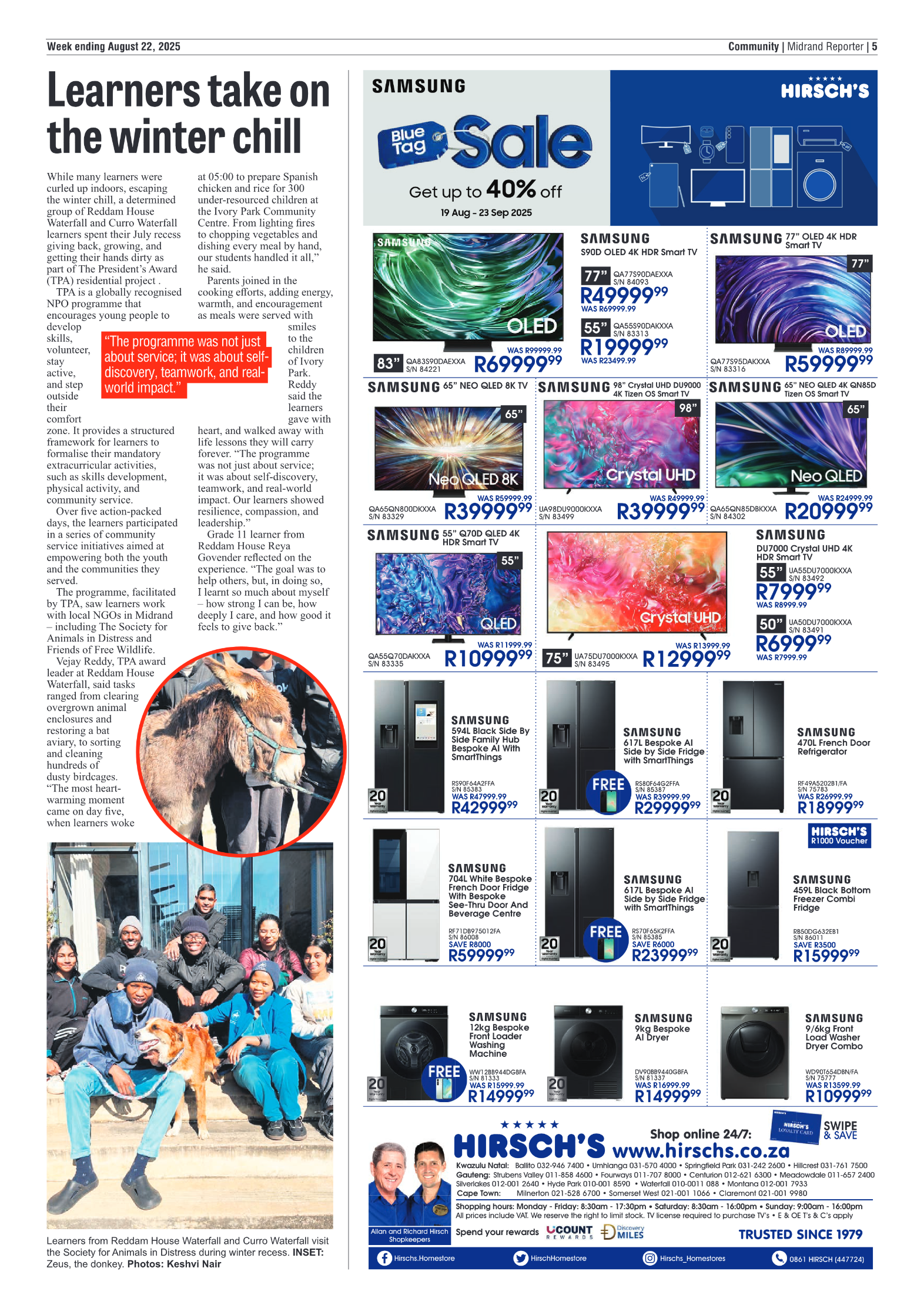 Midrand Reporter 22 August 2025 page 5