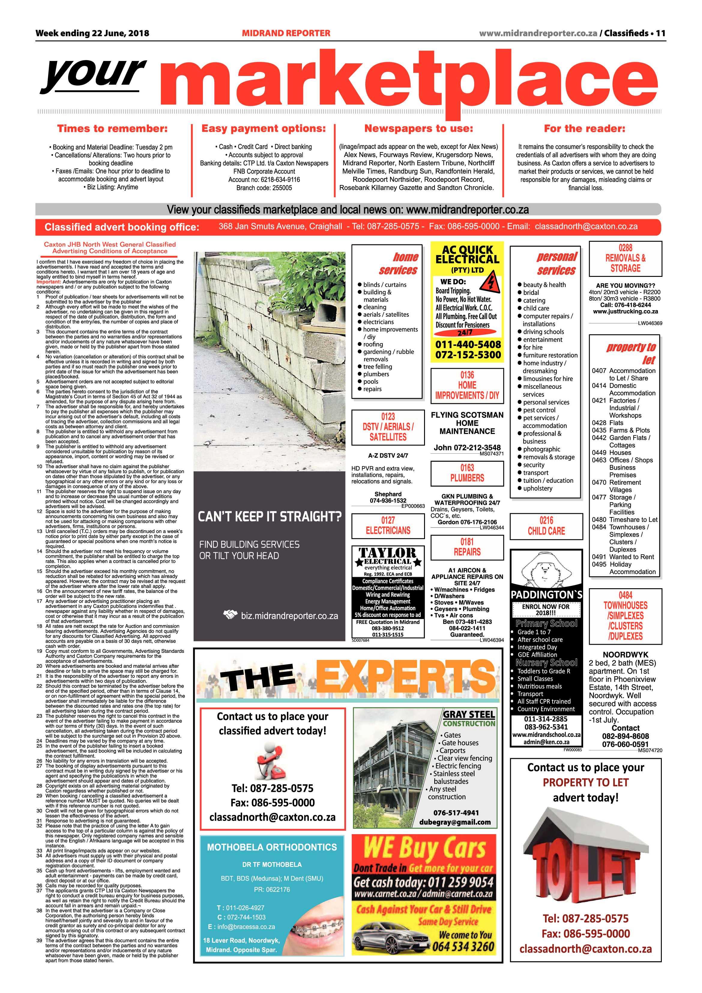 Midrand Reporter 22 June, 2018 page 11