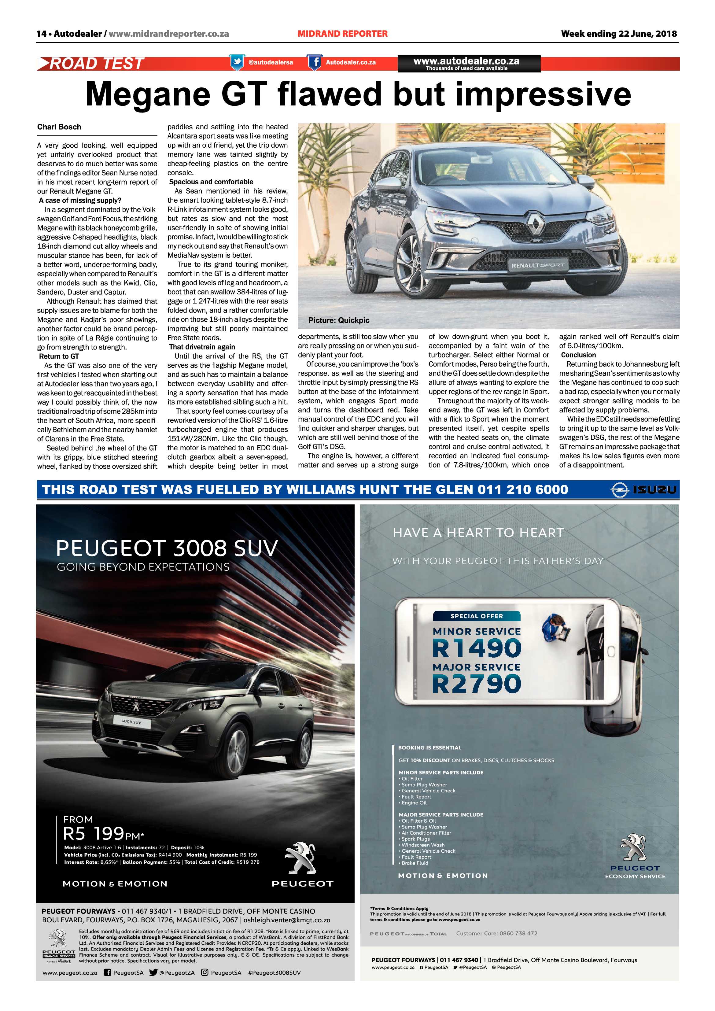 Midrand Reporter 22 June, 2018 page 14