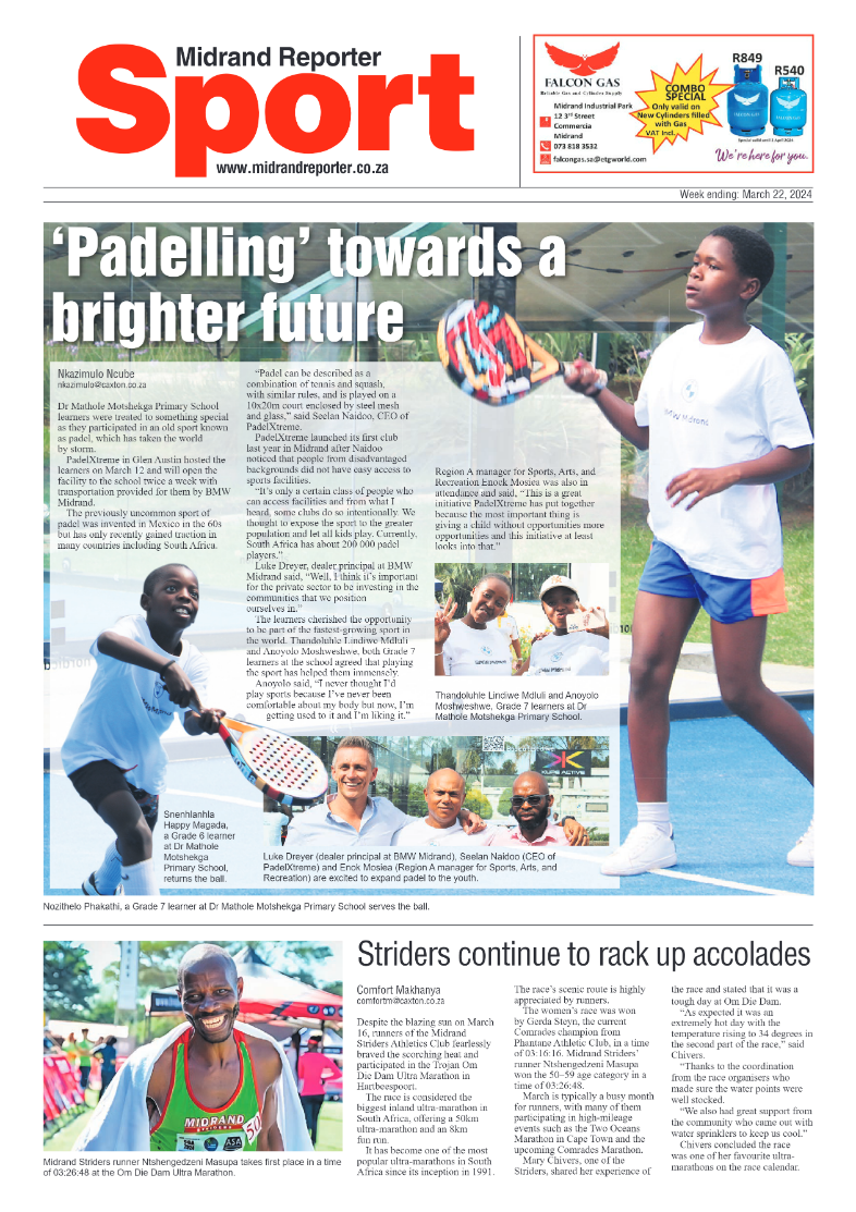 Midrand Reporter 22 March ’24 page 12