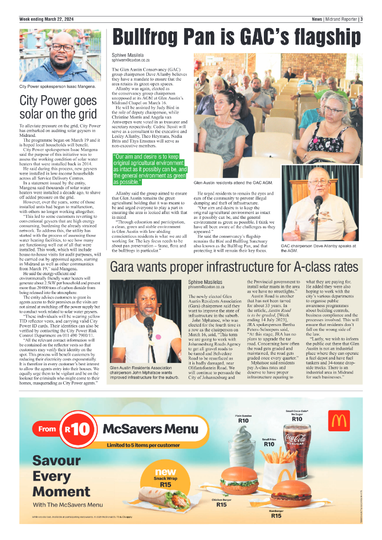 Midrand Reporter 22 March ’24 page 3