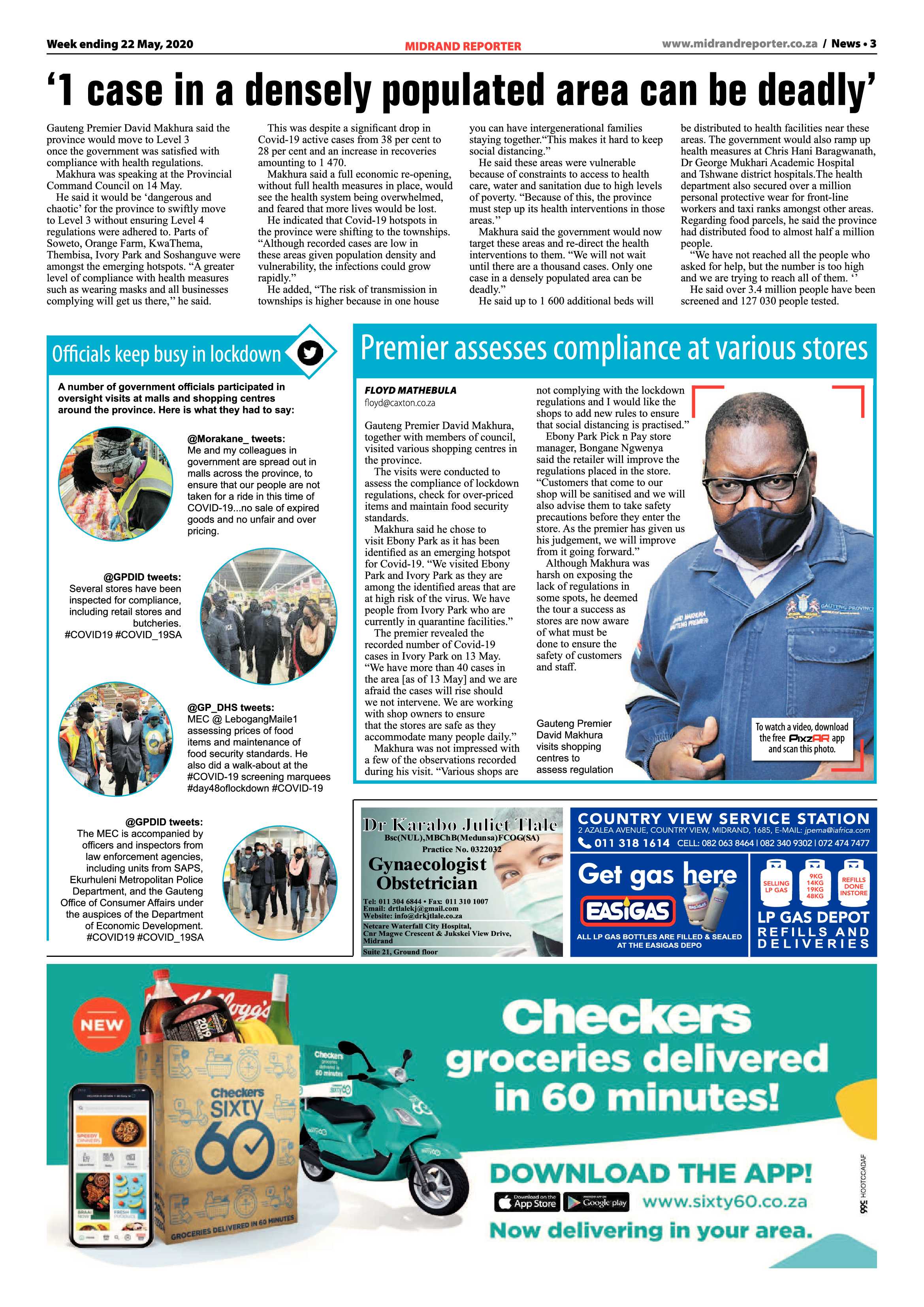 Midrand Reporter 22 May 2020 page 3