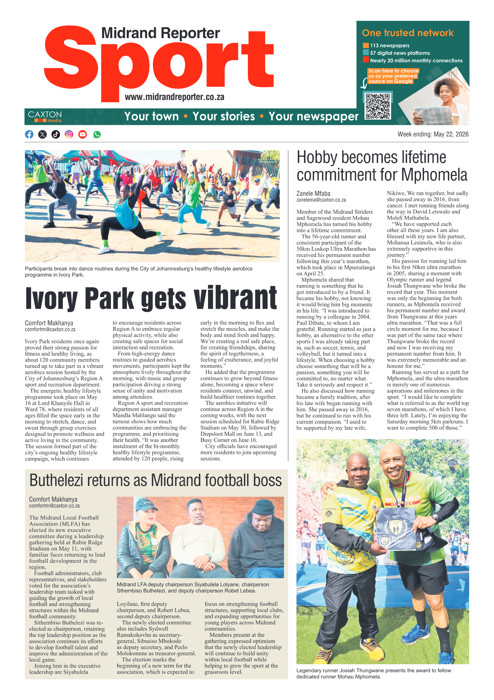 Midrand Reporter 22 May 2026 page 8
