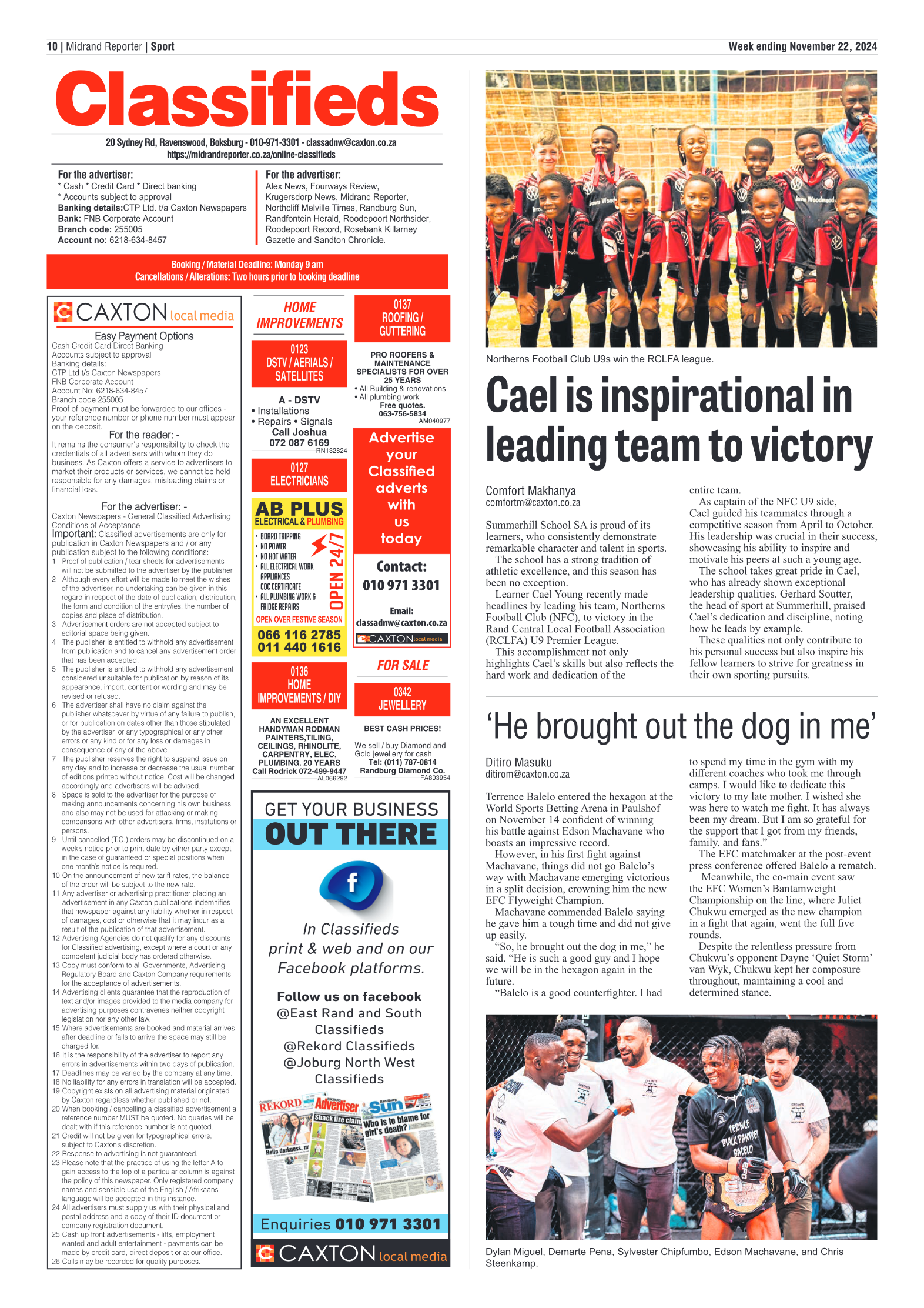 Midrand Reporter 22 November 2024 page 10