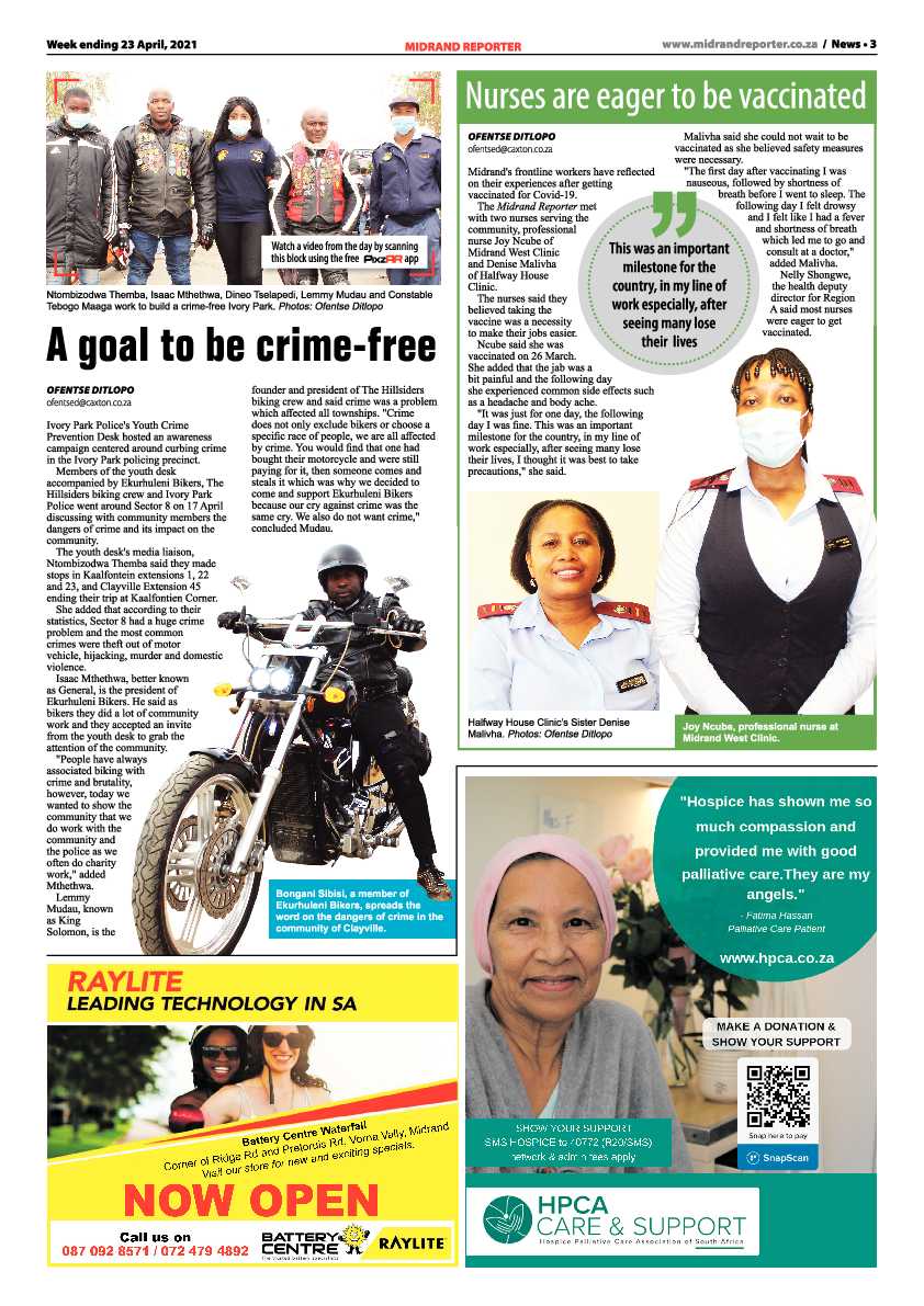 Midrand Reporter 23 April 2021 page 3