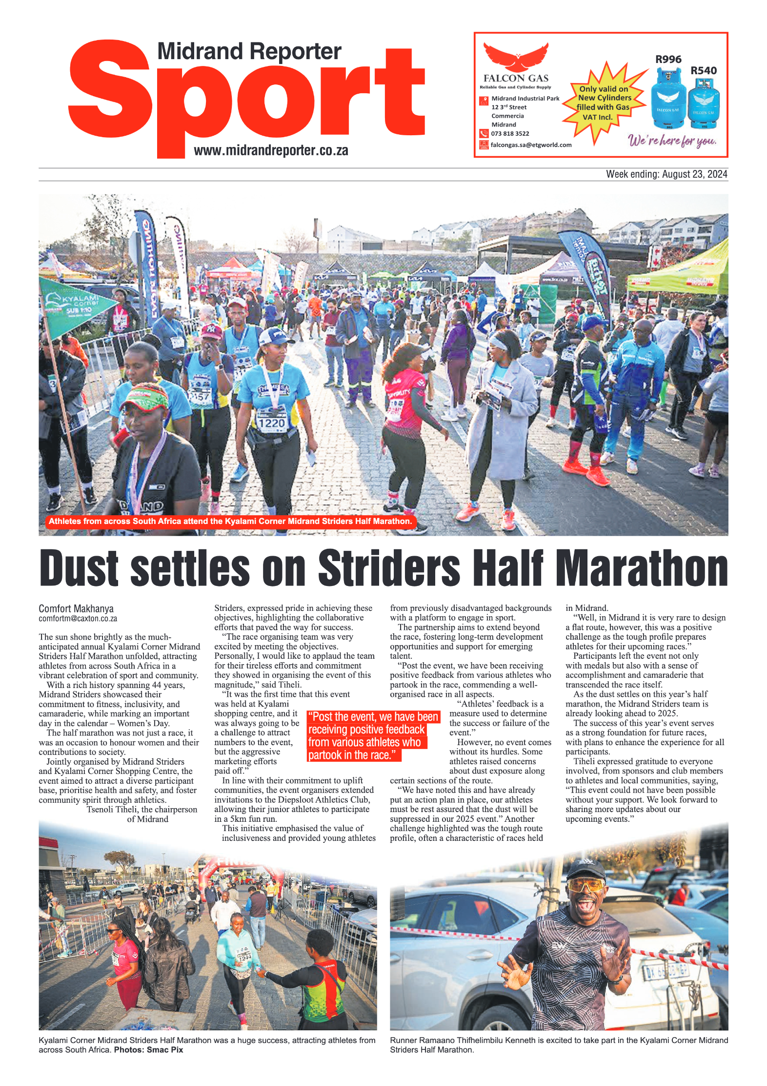 Midrand Reporter 23 August 2024 page 12