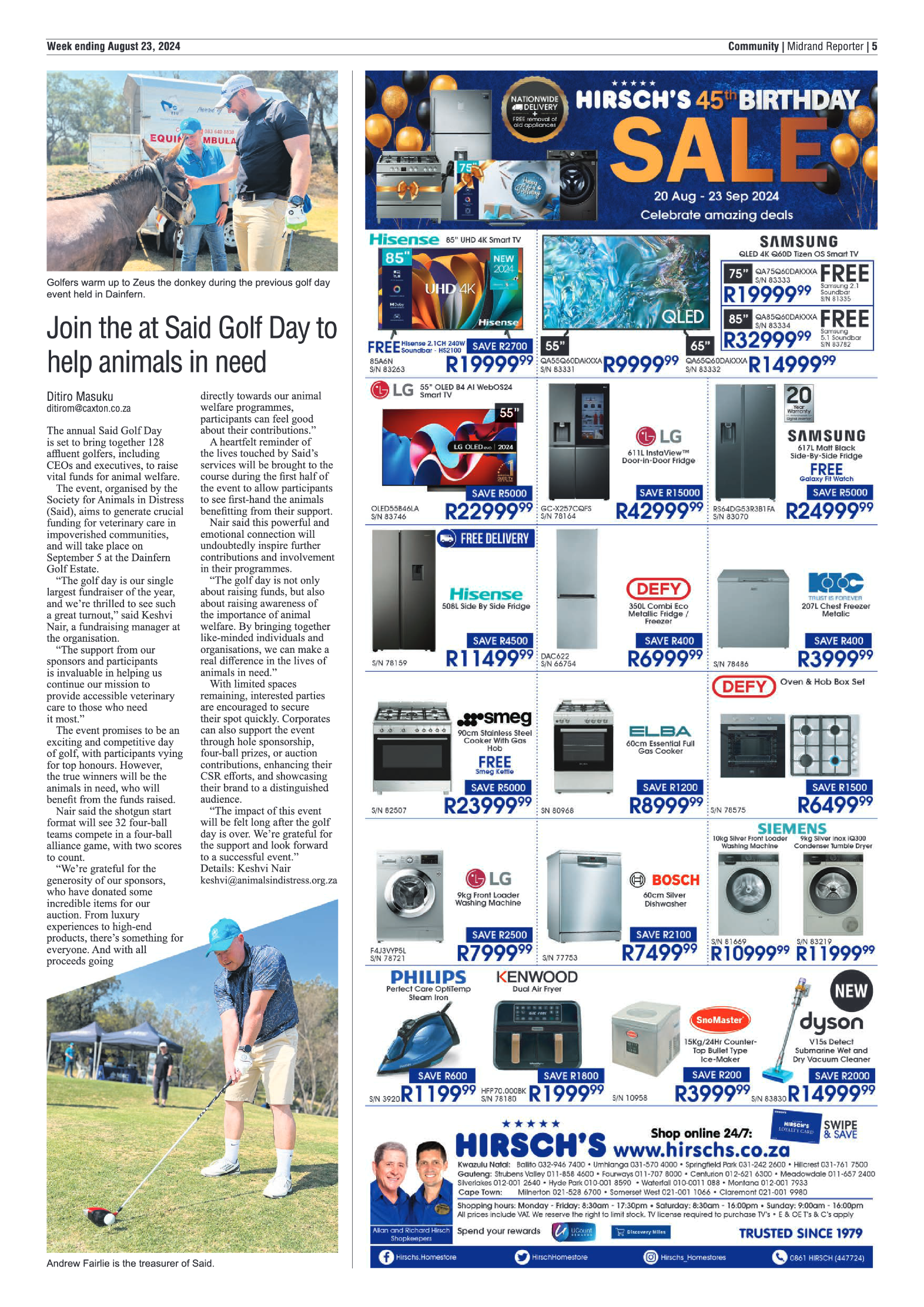 Midrand Reporter 23 August 2024 page 5