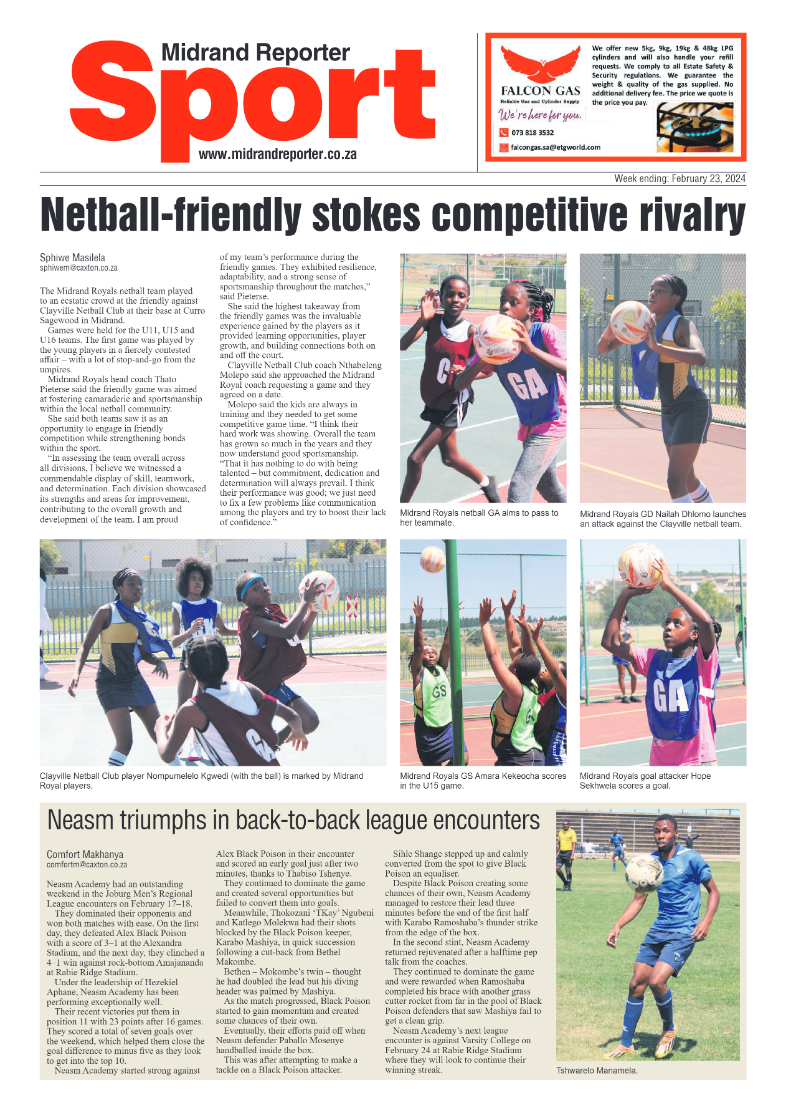 Midrand Reporter 23 Feburary 2024 page 12