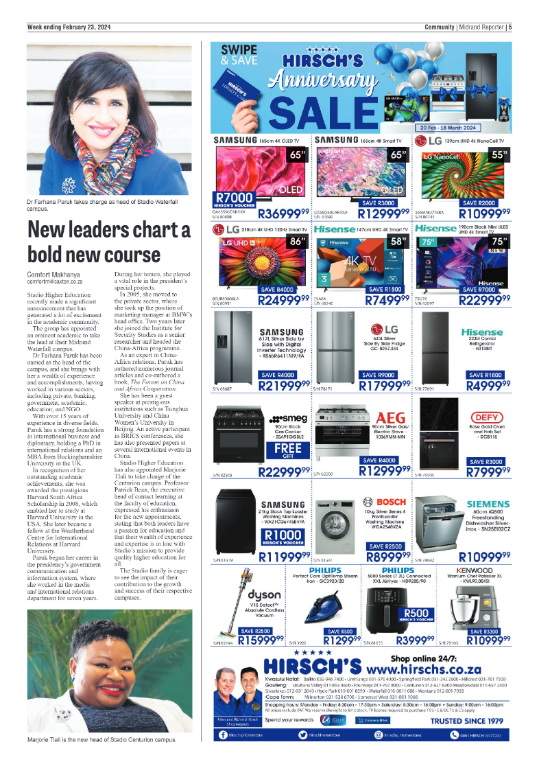Midrand Reporter 23 Feburary 2024 page 5