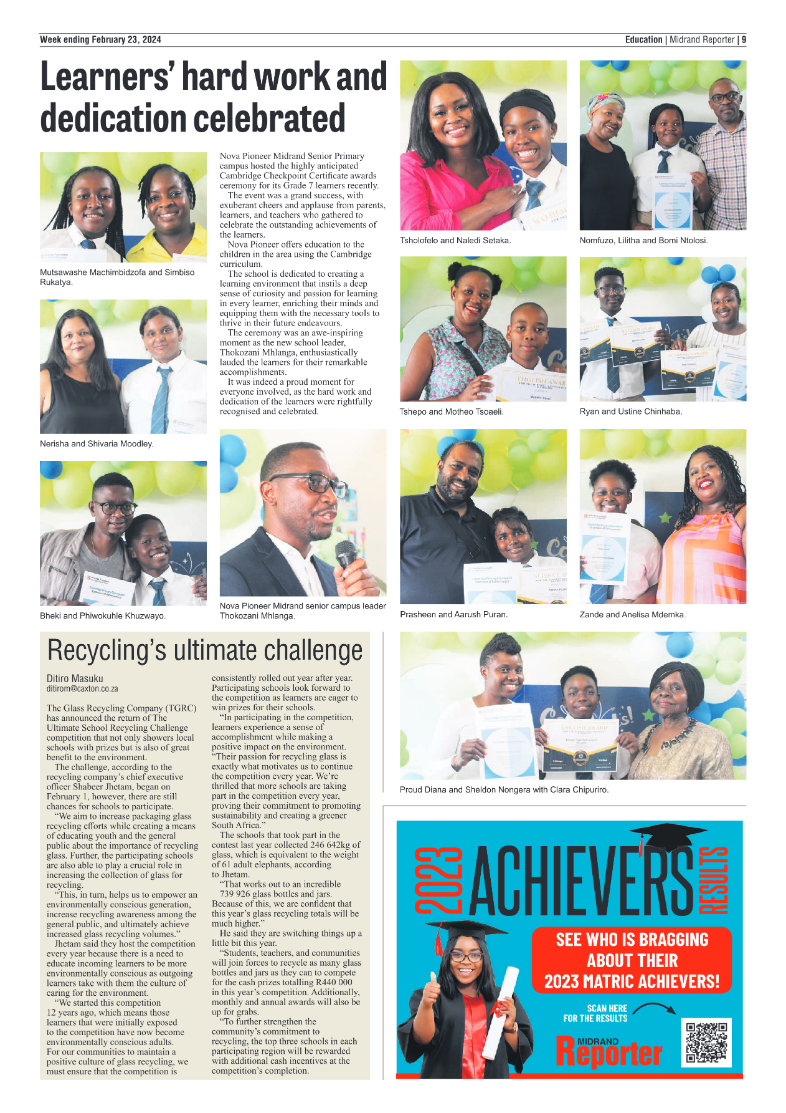 Midrand Reporter 23 Feburary 2024 page 9