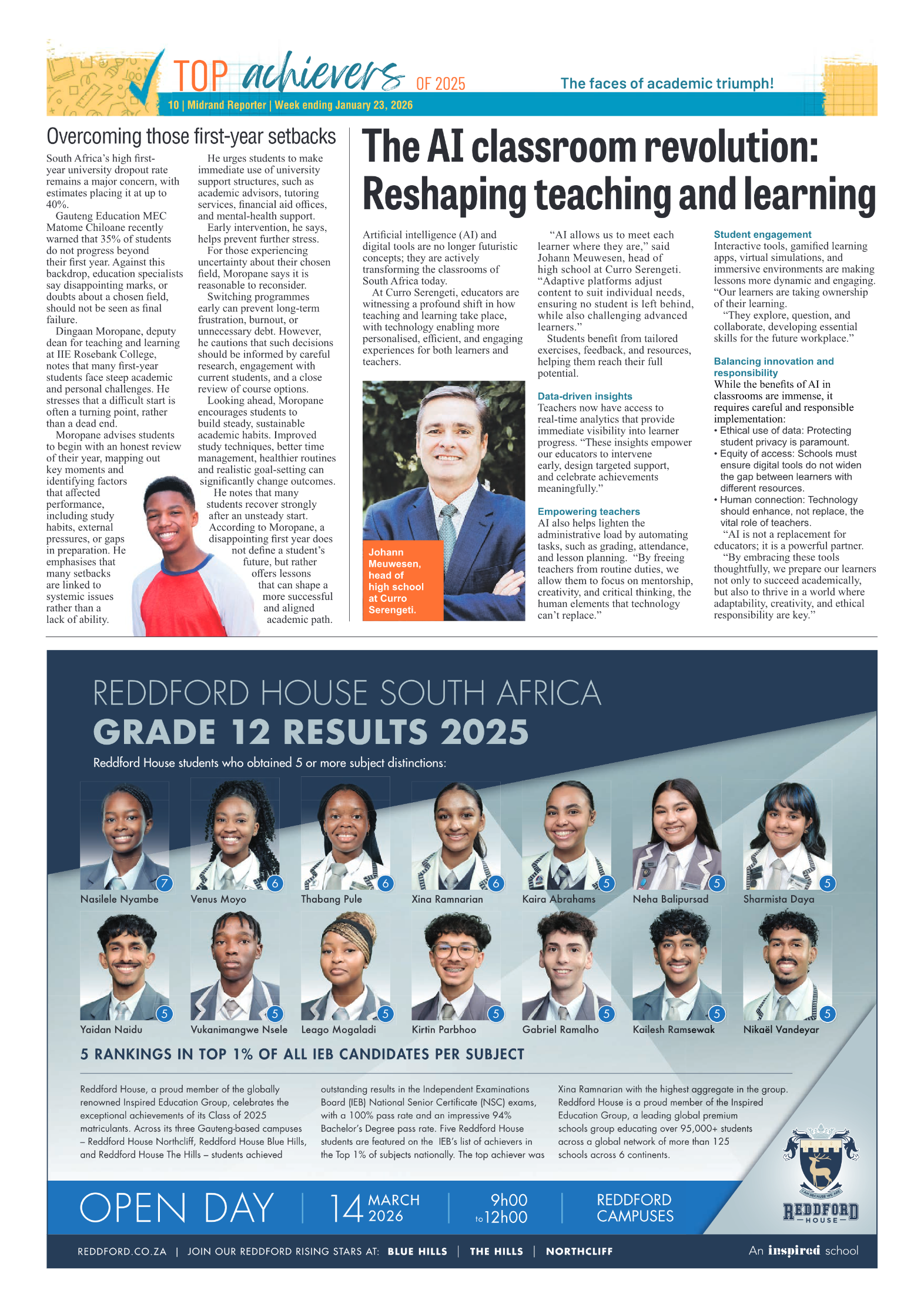 Midrand Reporter 23 January 2026 page 10