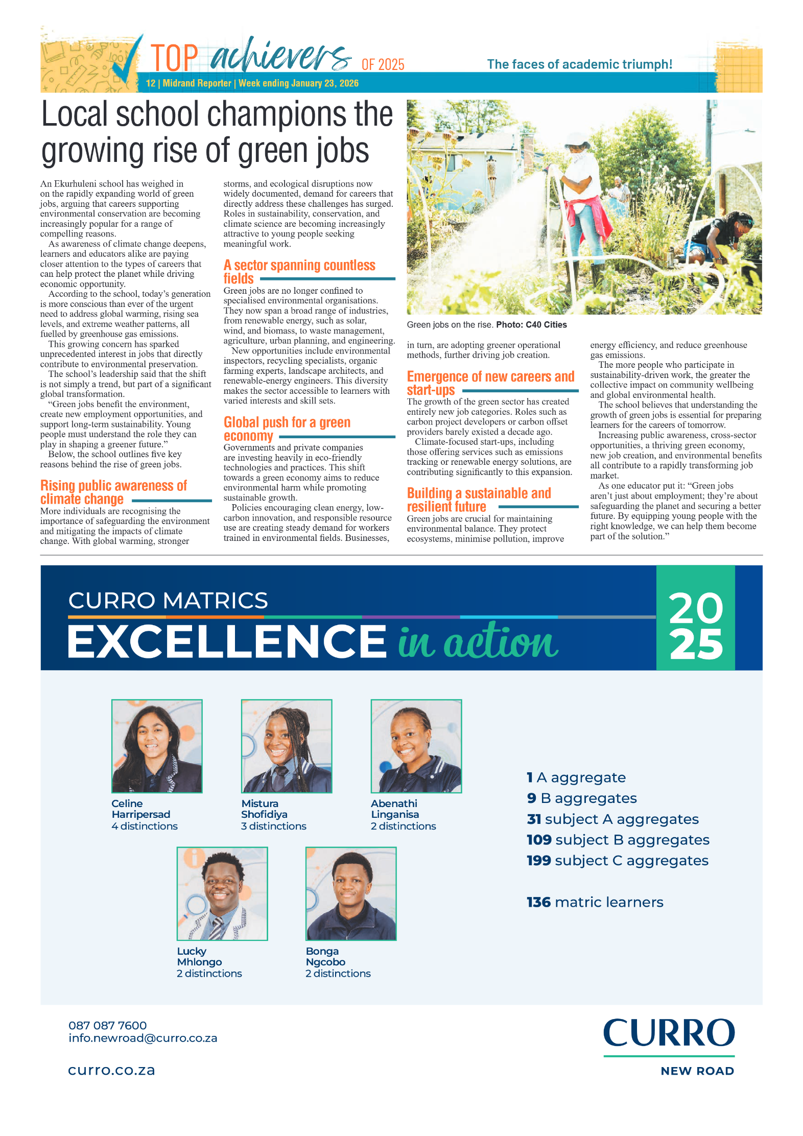 Midrand Reporter 23 January 2026 page 12