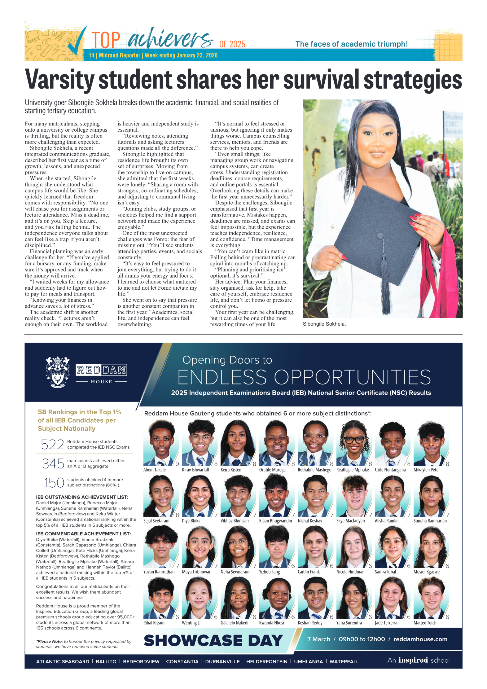 Midrand Reporter 23 January 2026 page 14