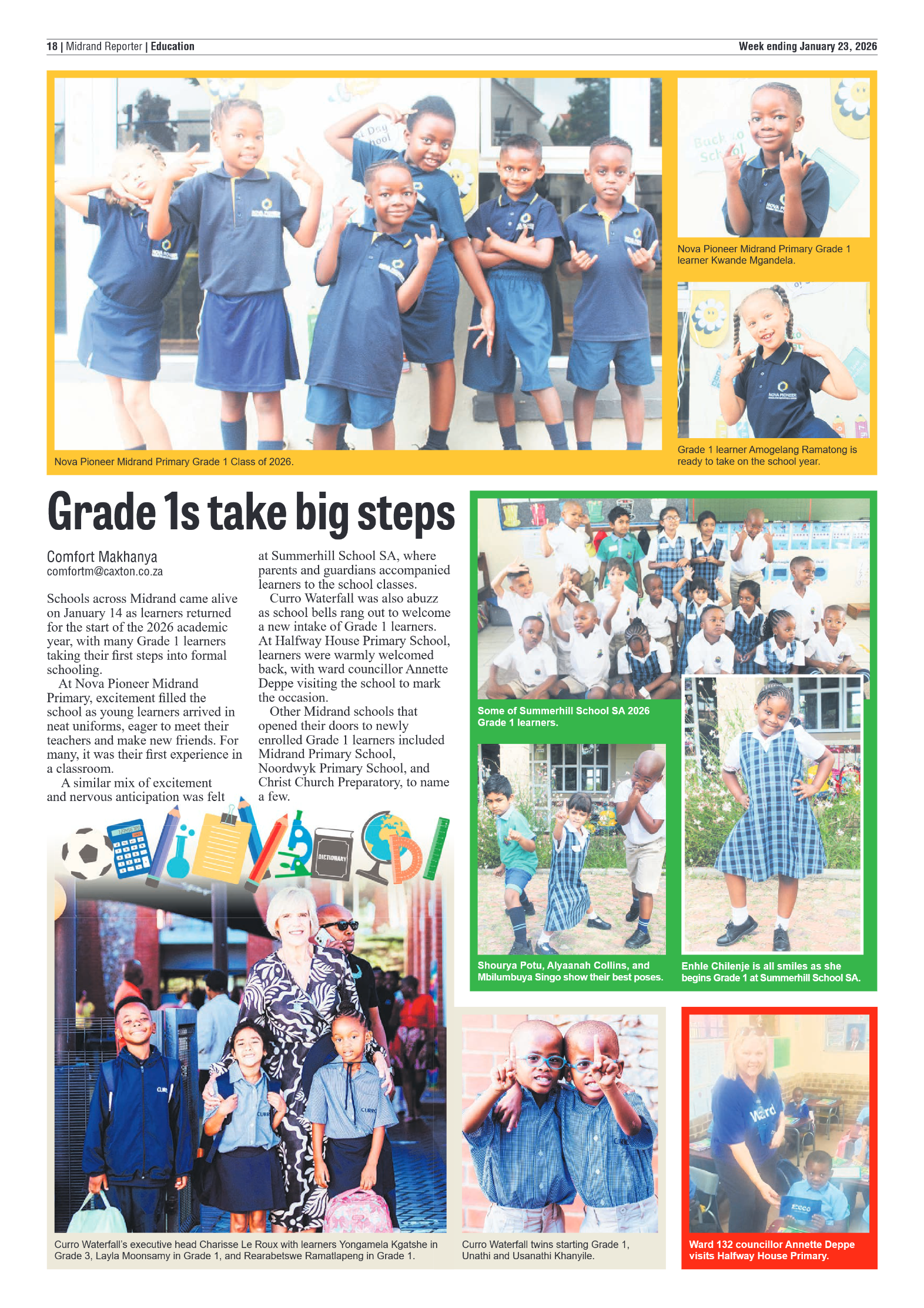 Midrand Reporter 23 January 2026 page 18