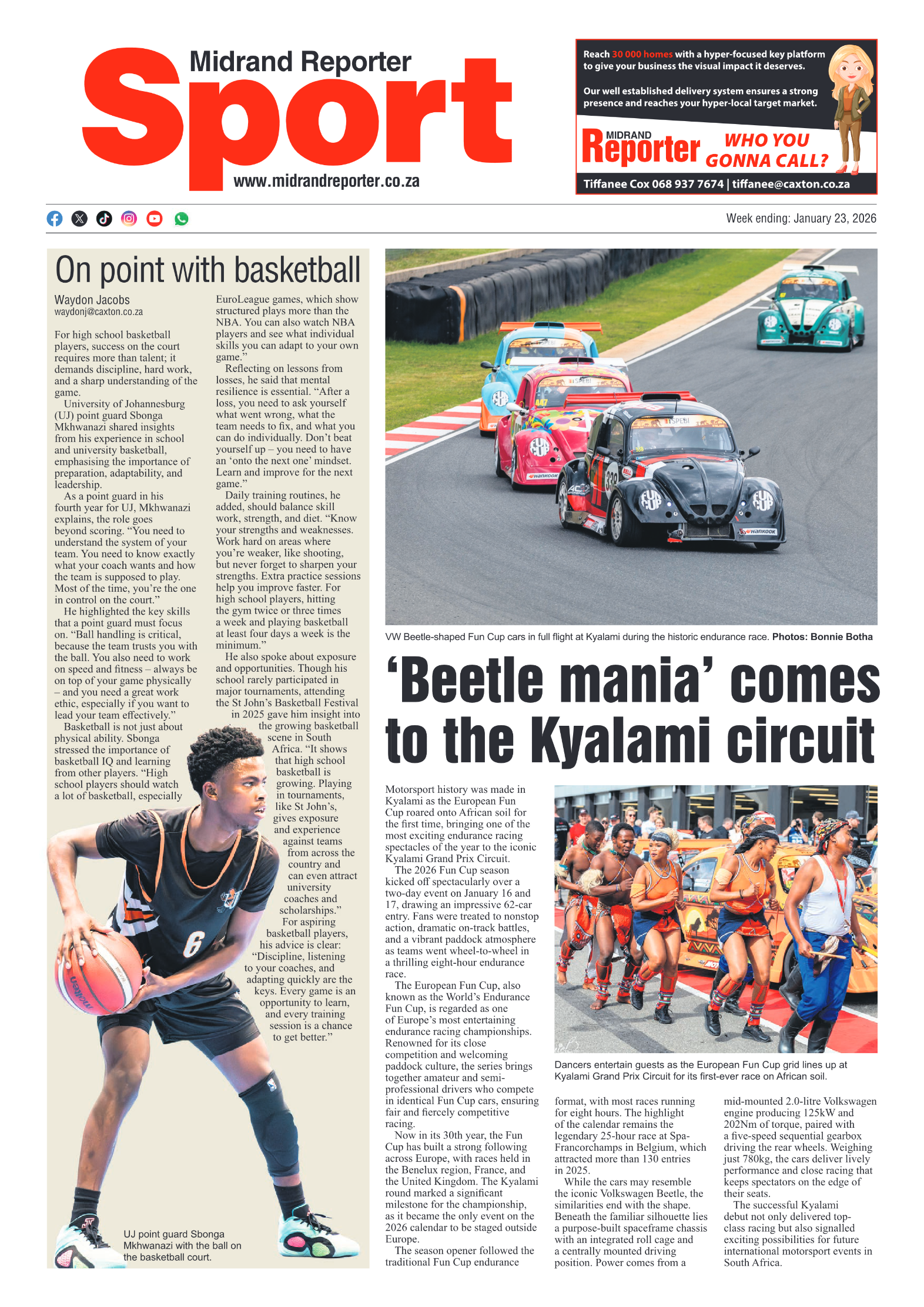 Midrand Reporter 23 January 2026 page 20