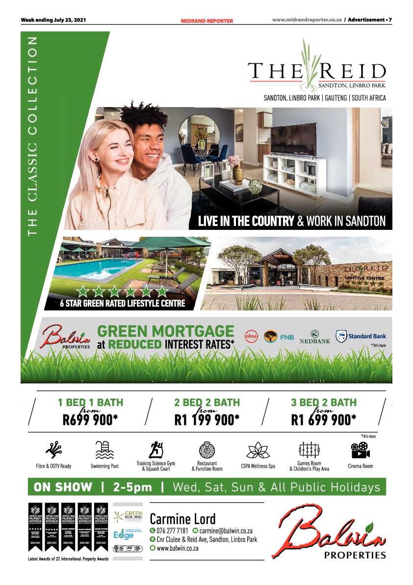 Midrand Reporter 23 July 2021 page 7