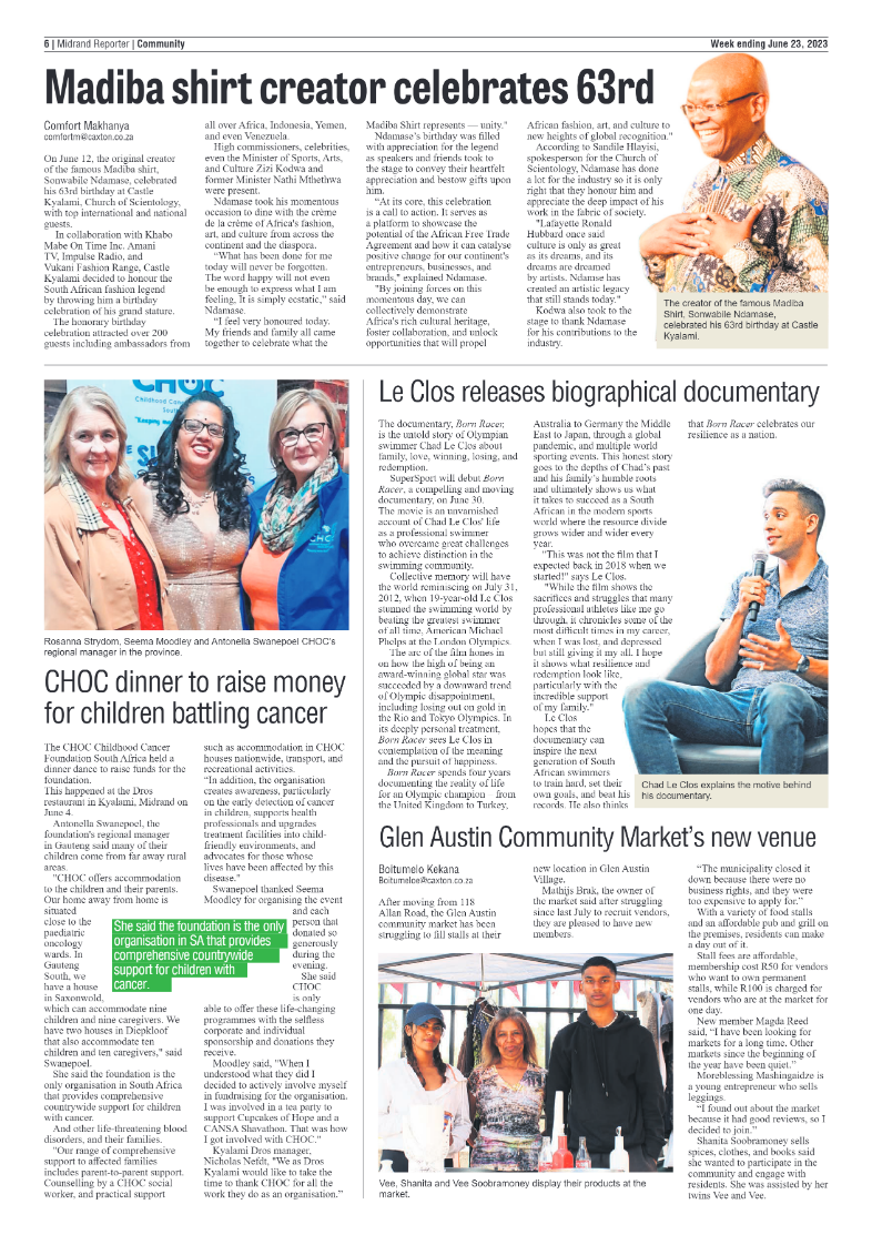 Midrand Reporter 23 June 2023 page 6