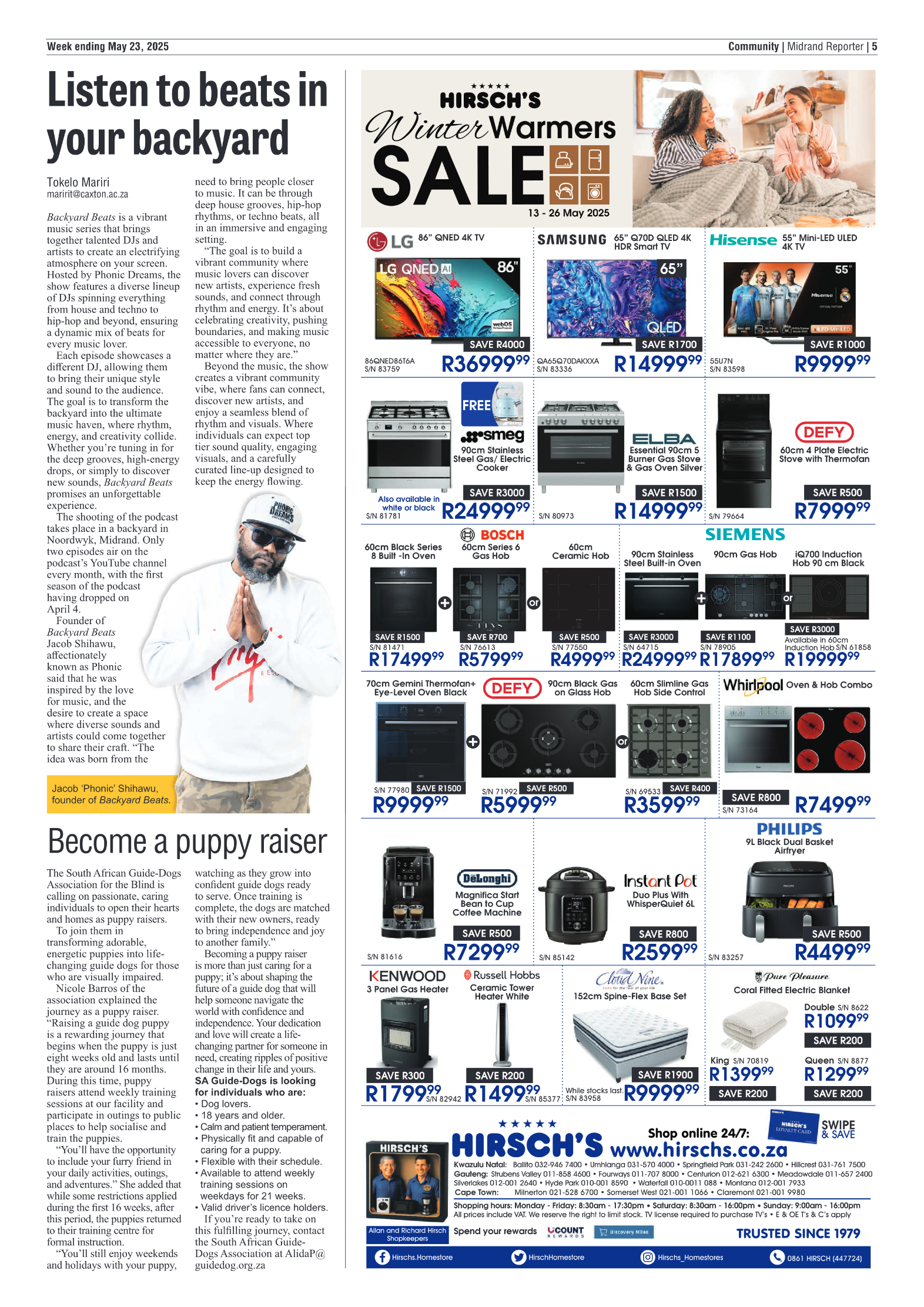 Midrand Reporter 23 May 2025 page 5