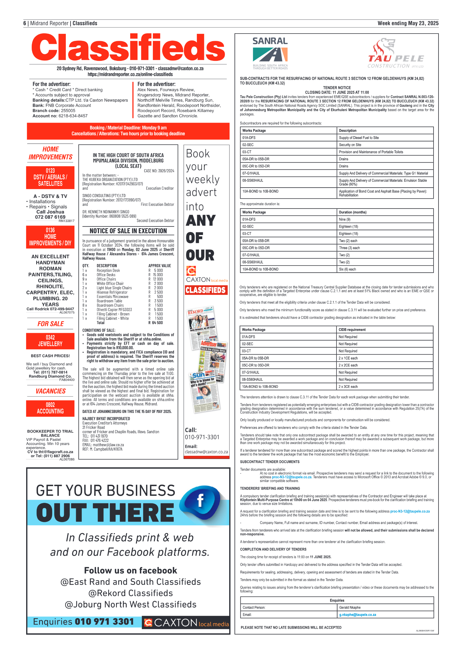 Midrand Reporter 23 May 2025 page 6