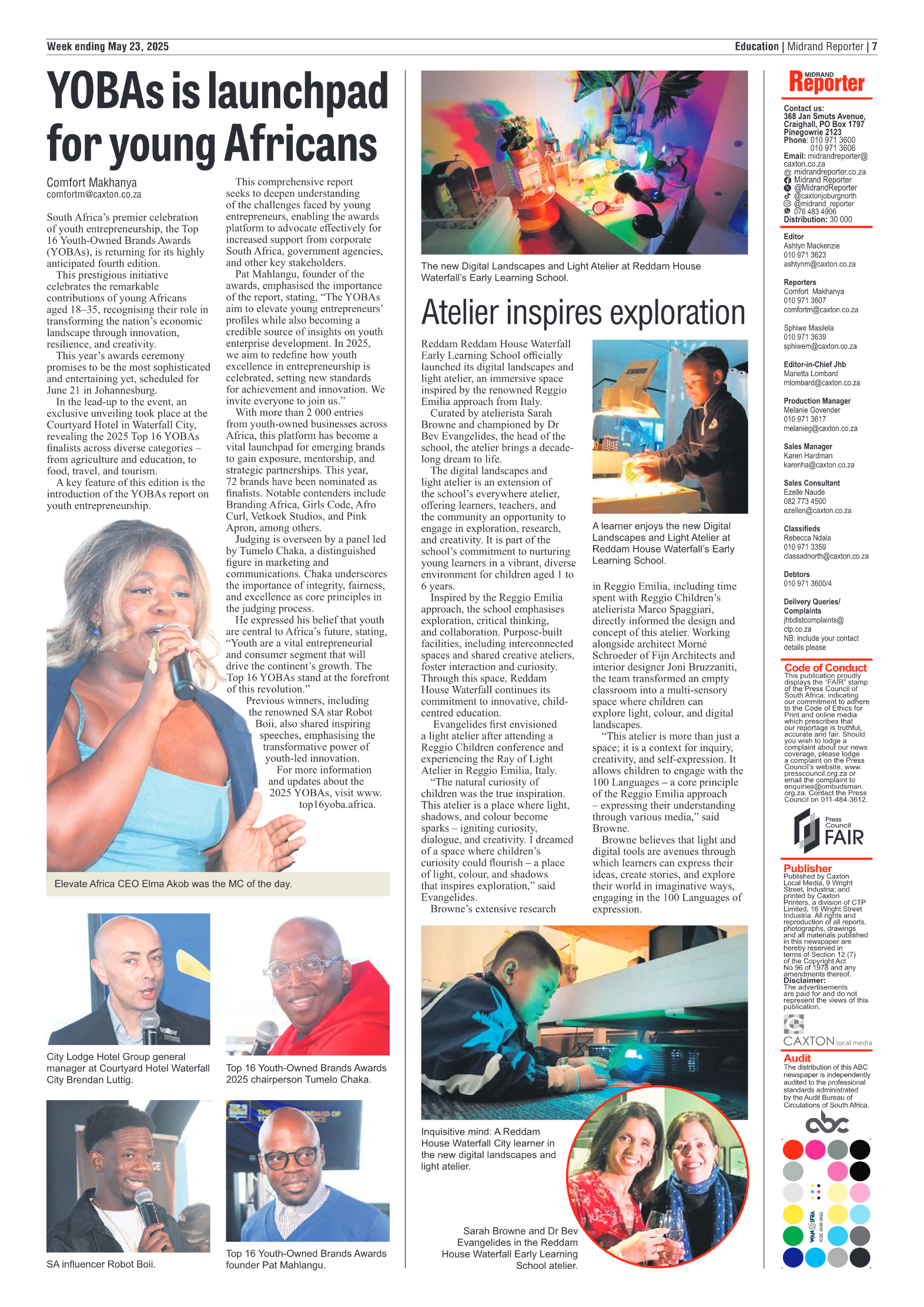 Midrand Reporter 23 May 2025 page 7