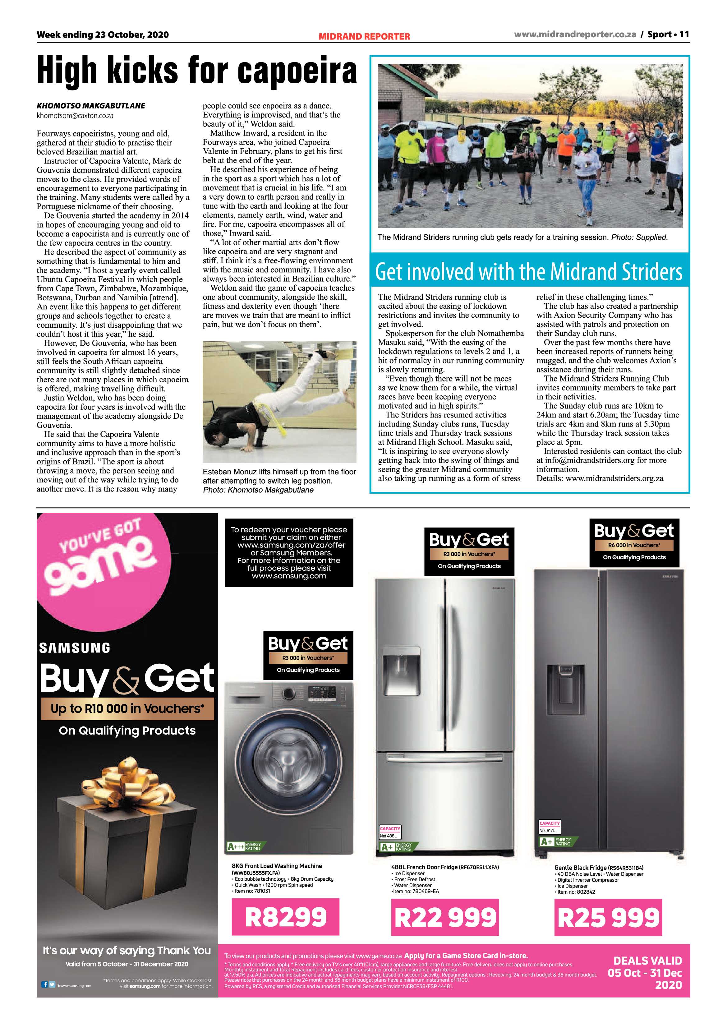 Midrand Reporter 23 October 2020 page 11