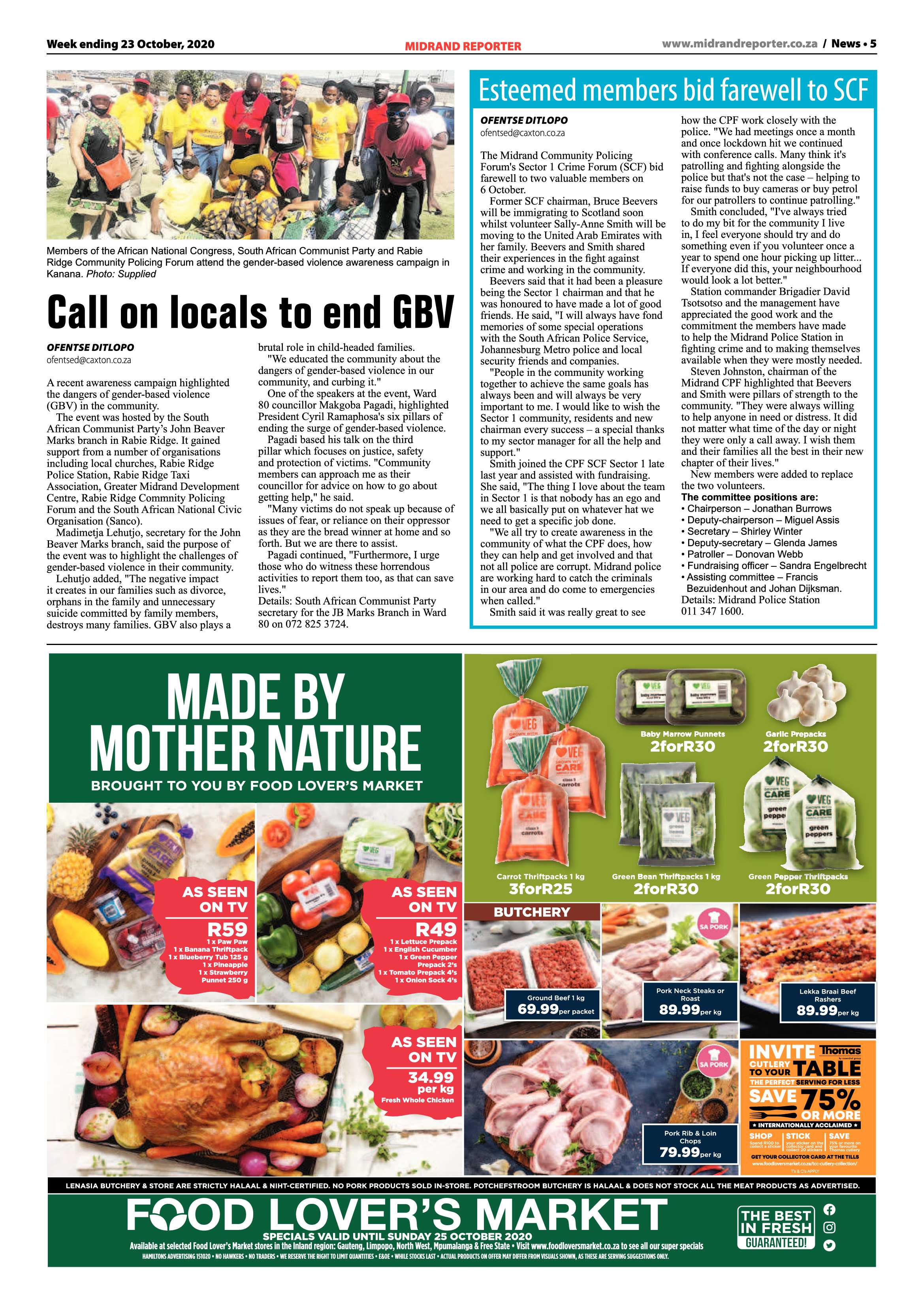 Midrand Reporter 23 October 2020 page 5