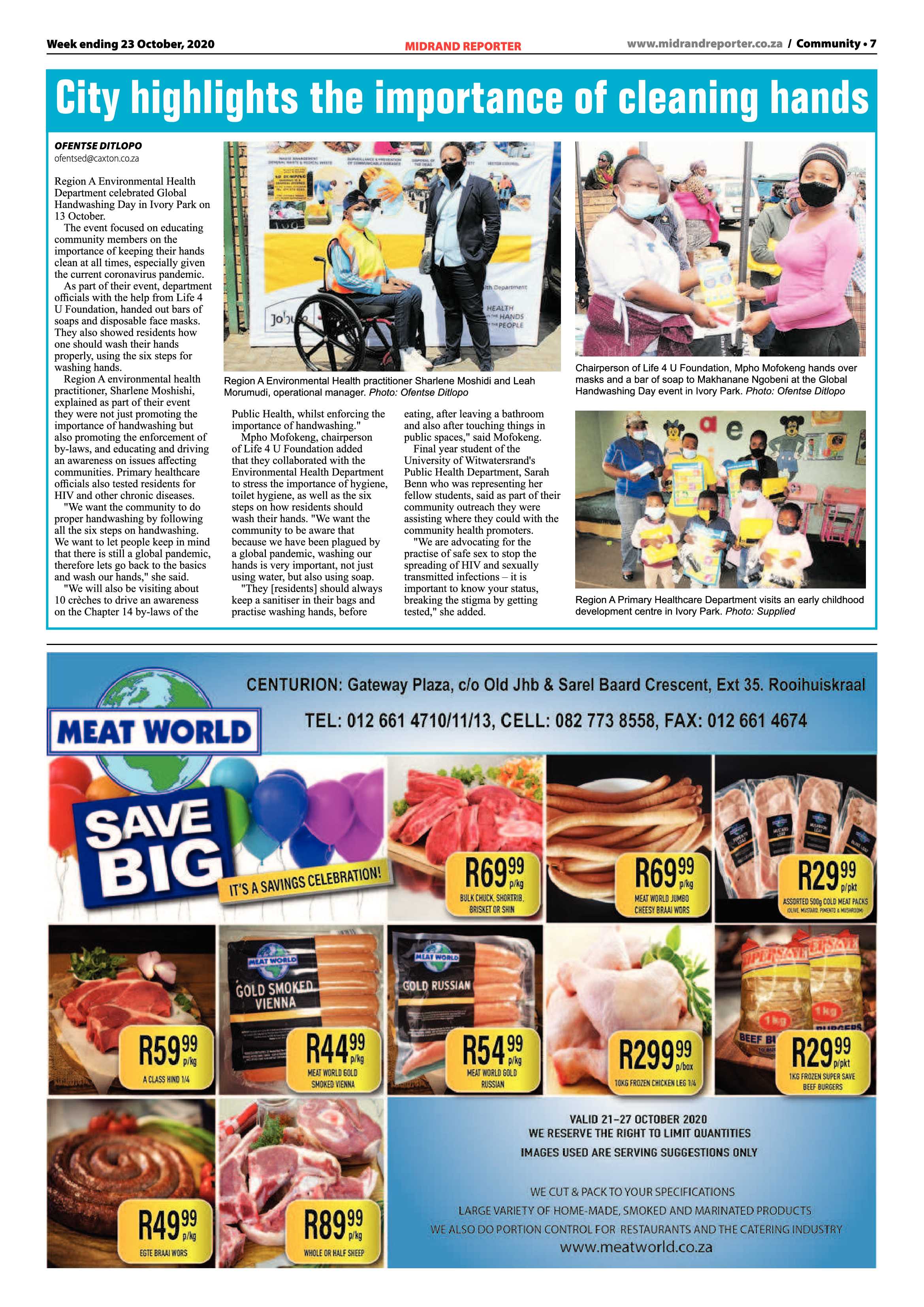 Midrand Reporter 23 October 2020 page 7