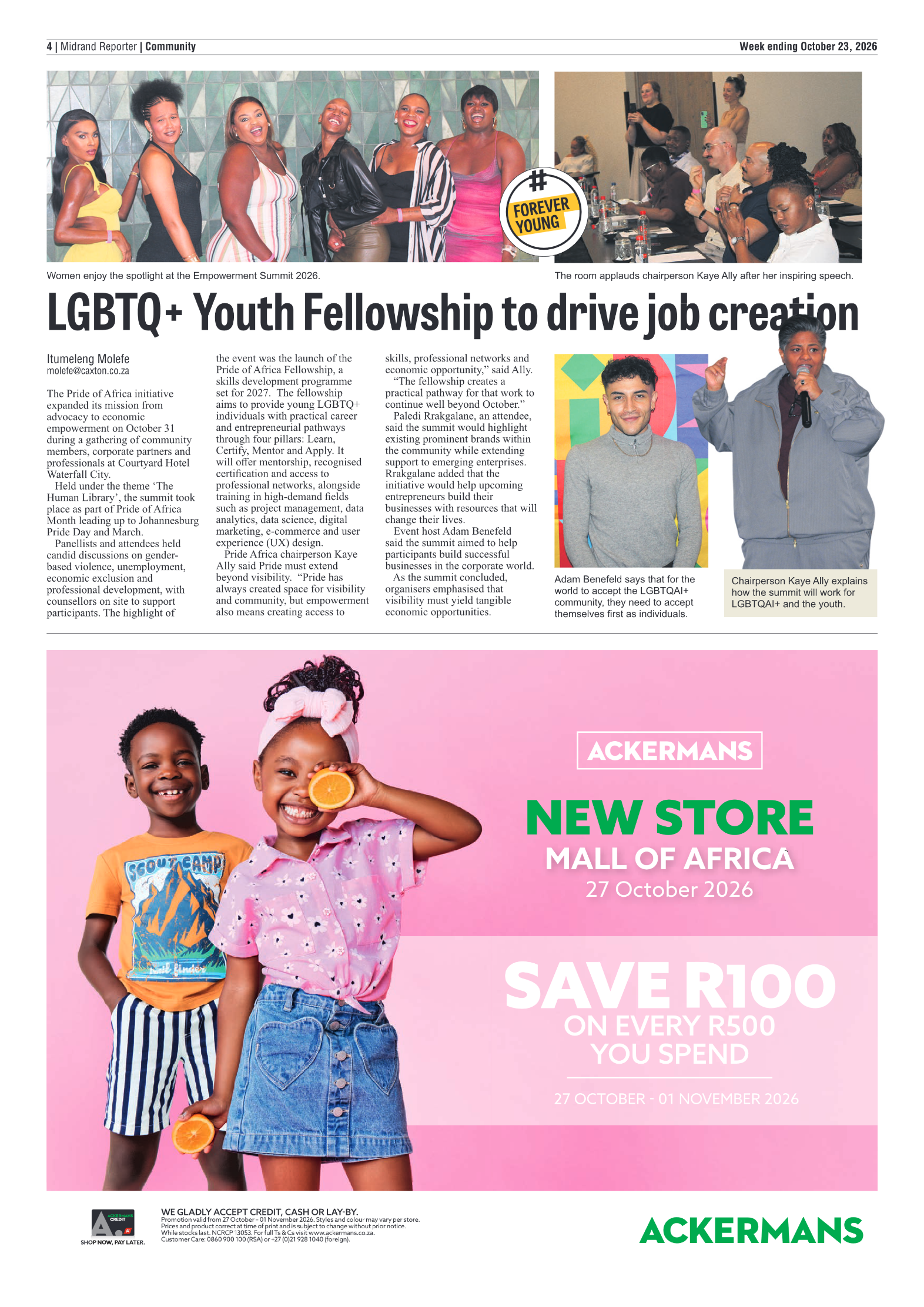 Midrand Reporter 23 October 2026 page 6