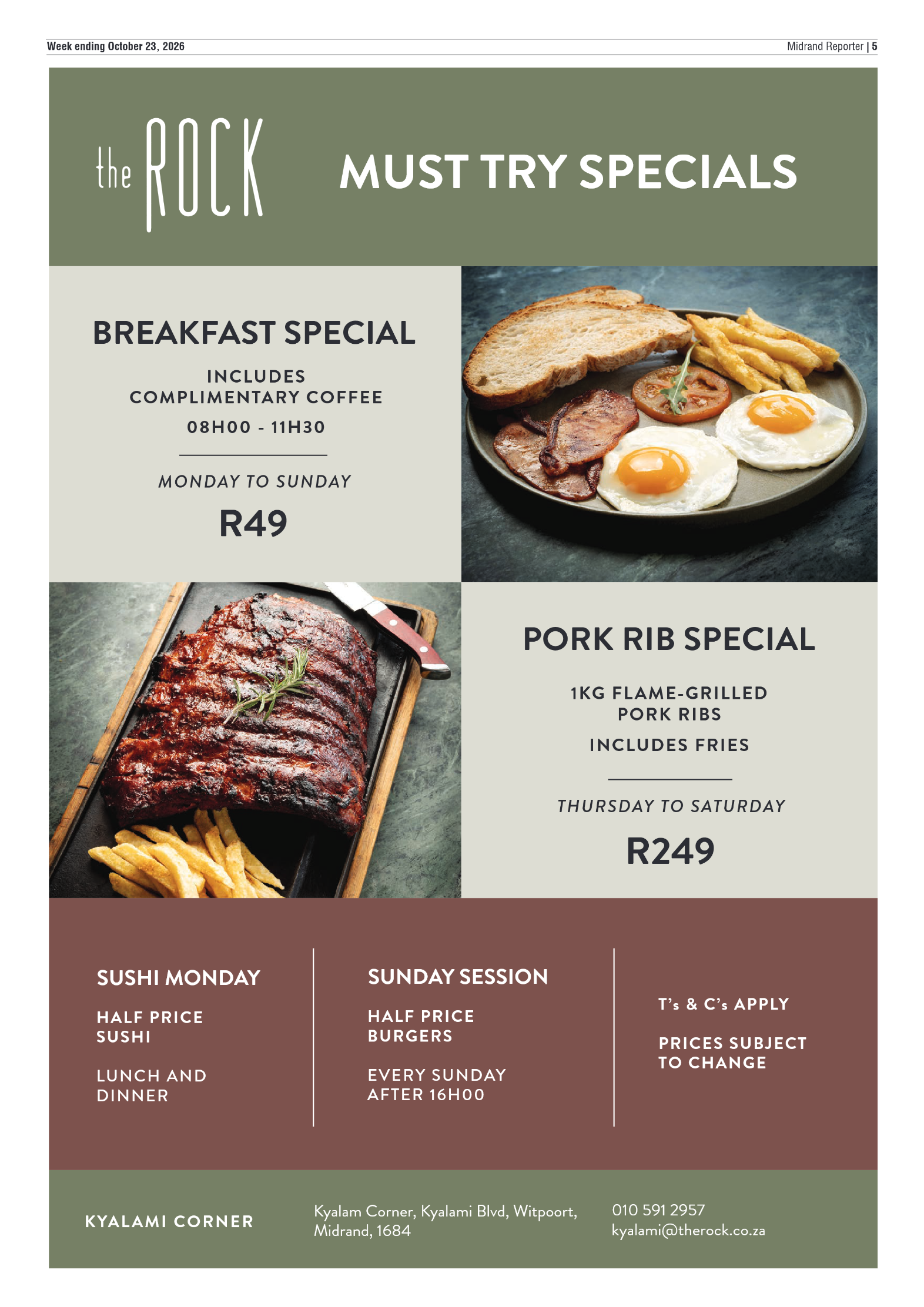 Midrand Reporter 23 October 2026 page 7