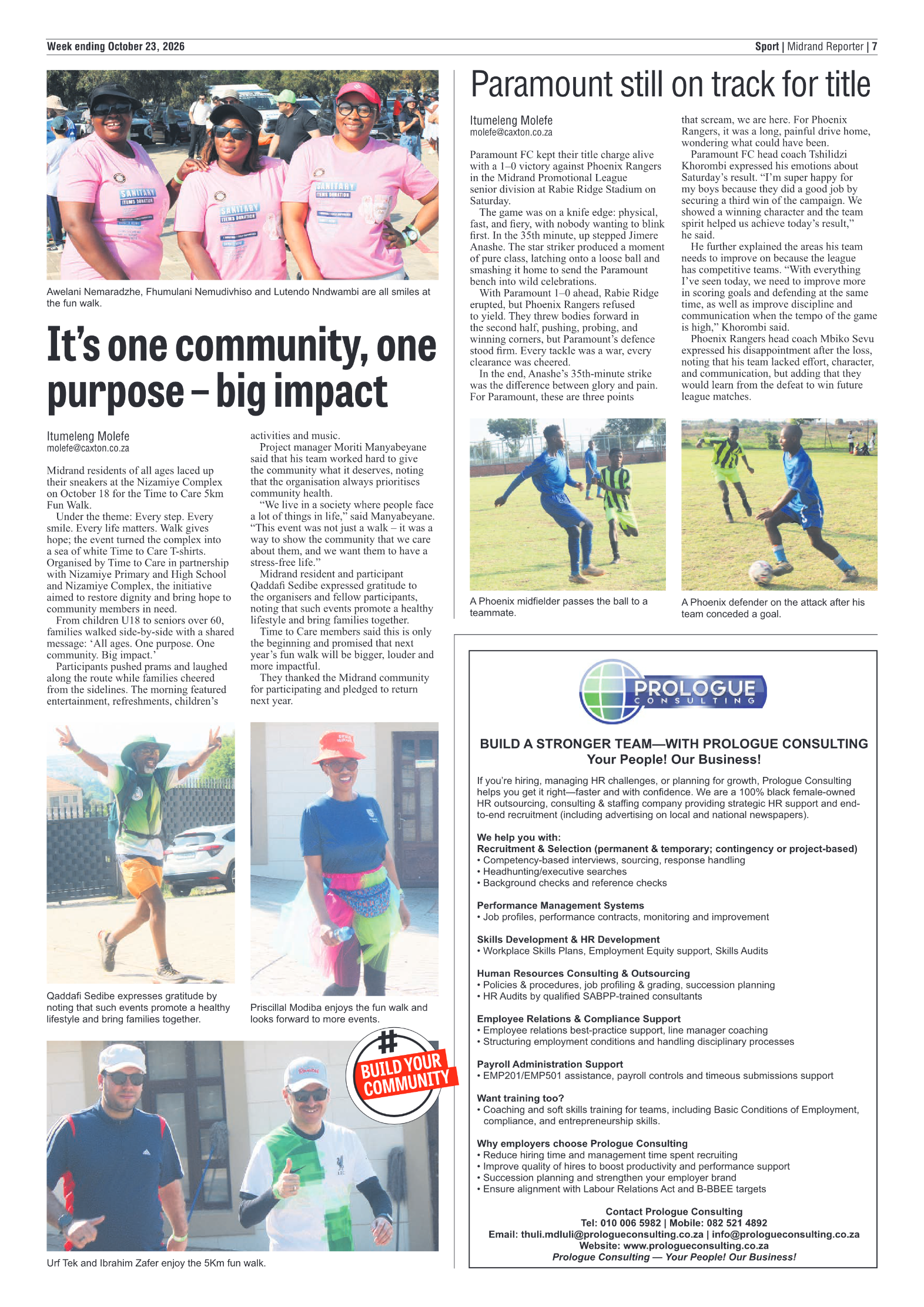 Midrand Reporter 23 October 2026 page 9