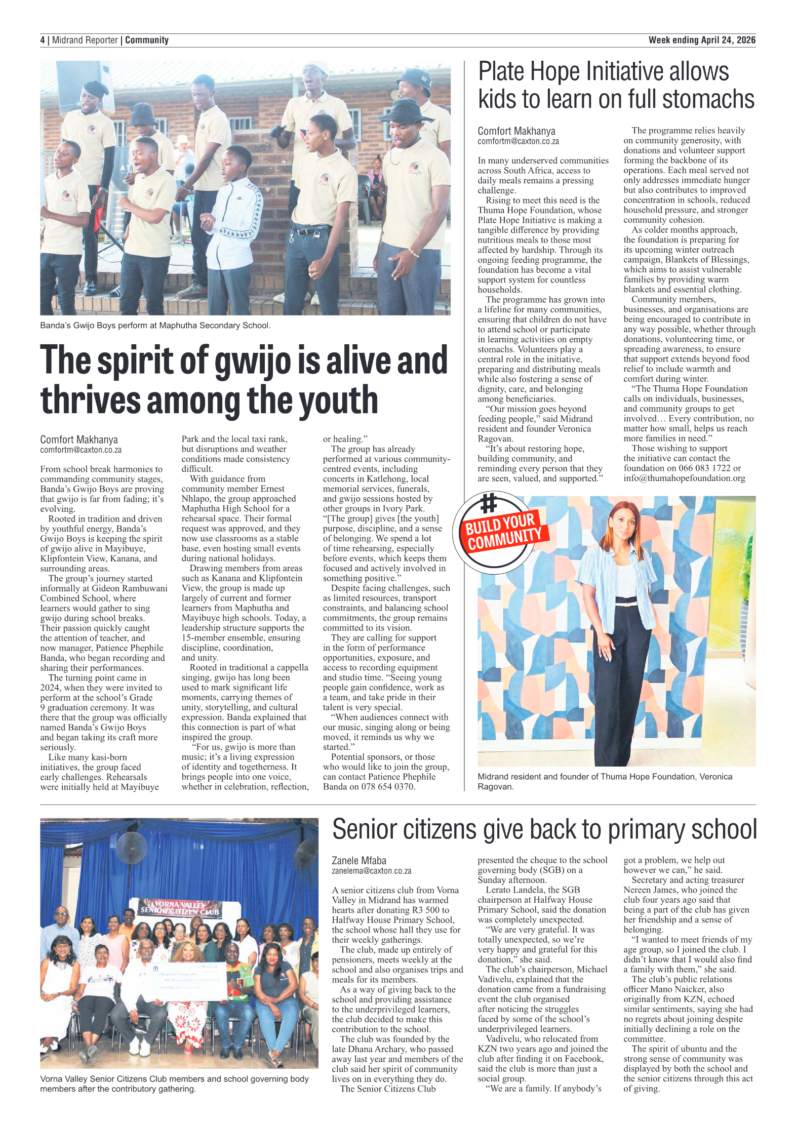 Midrand Reporter 24 April 2026 page 4