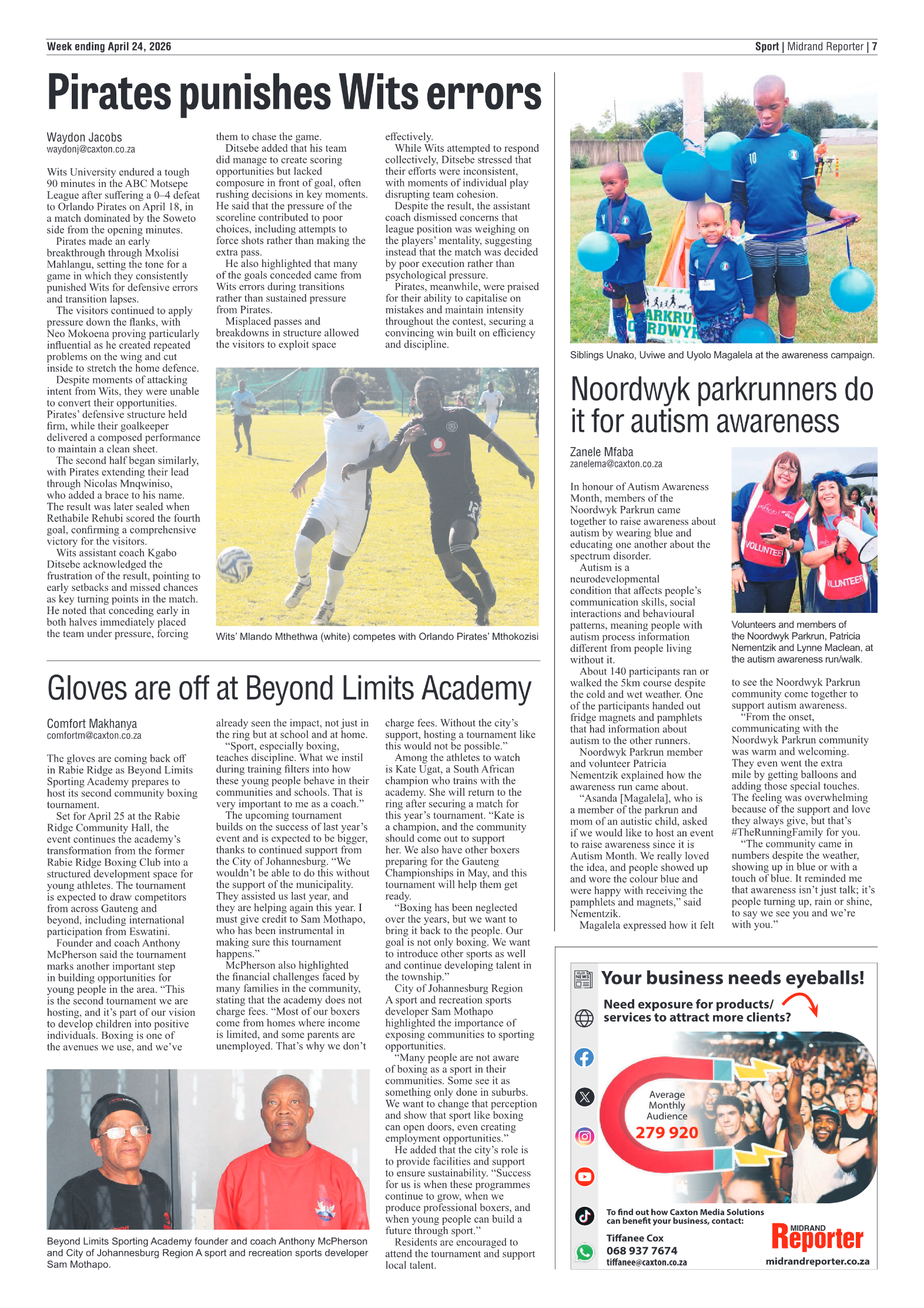 Midrand Reporter 24 April 2026 page 7