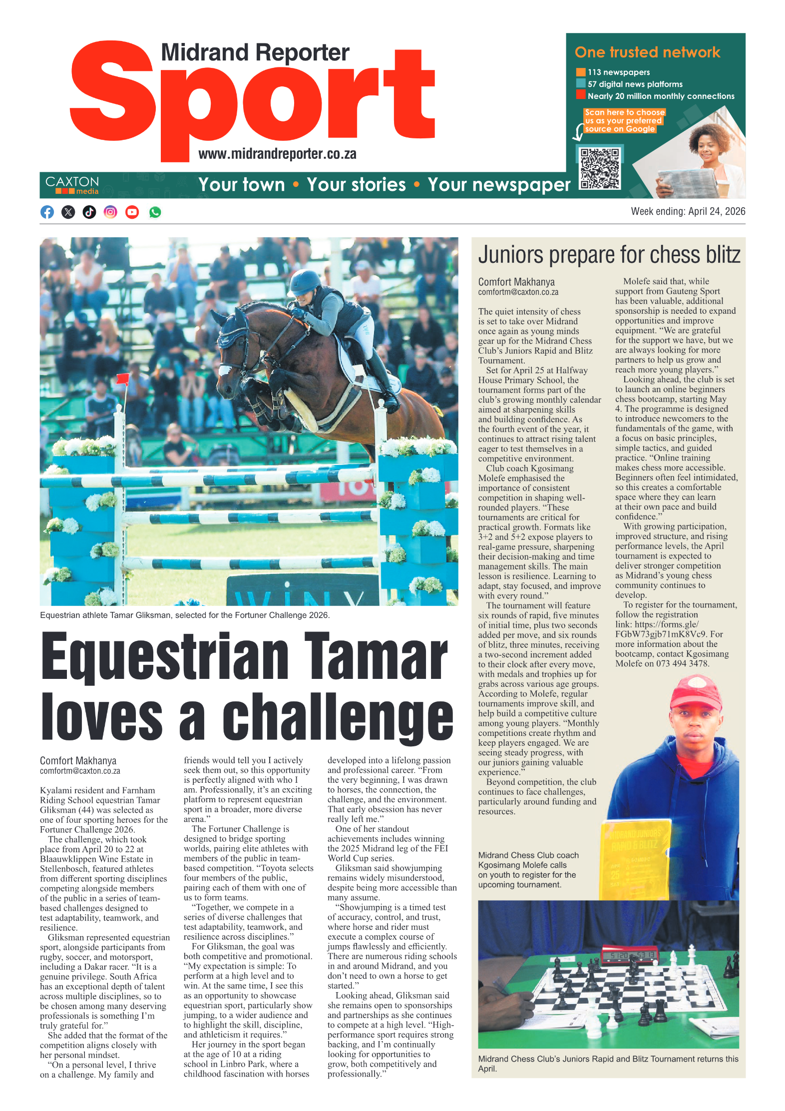 Midrand Reporter 24 April 2026 page 8