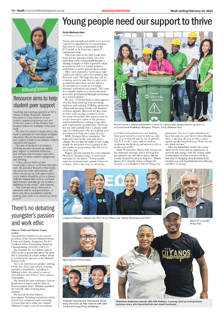 Midrand Reporter 24 Feb 2023 page 12