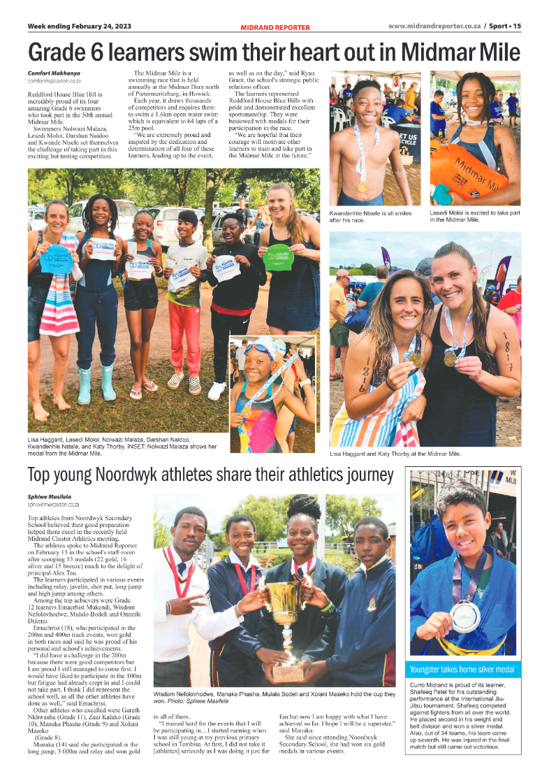 Midrand Reporter 24 Feb 2023 page 15