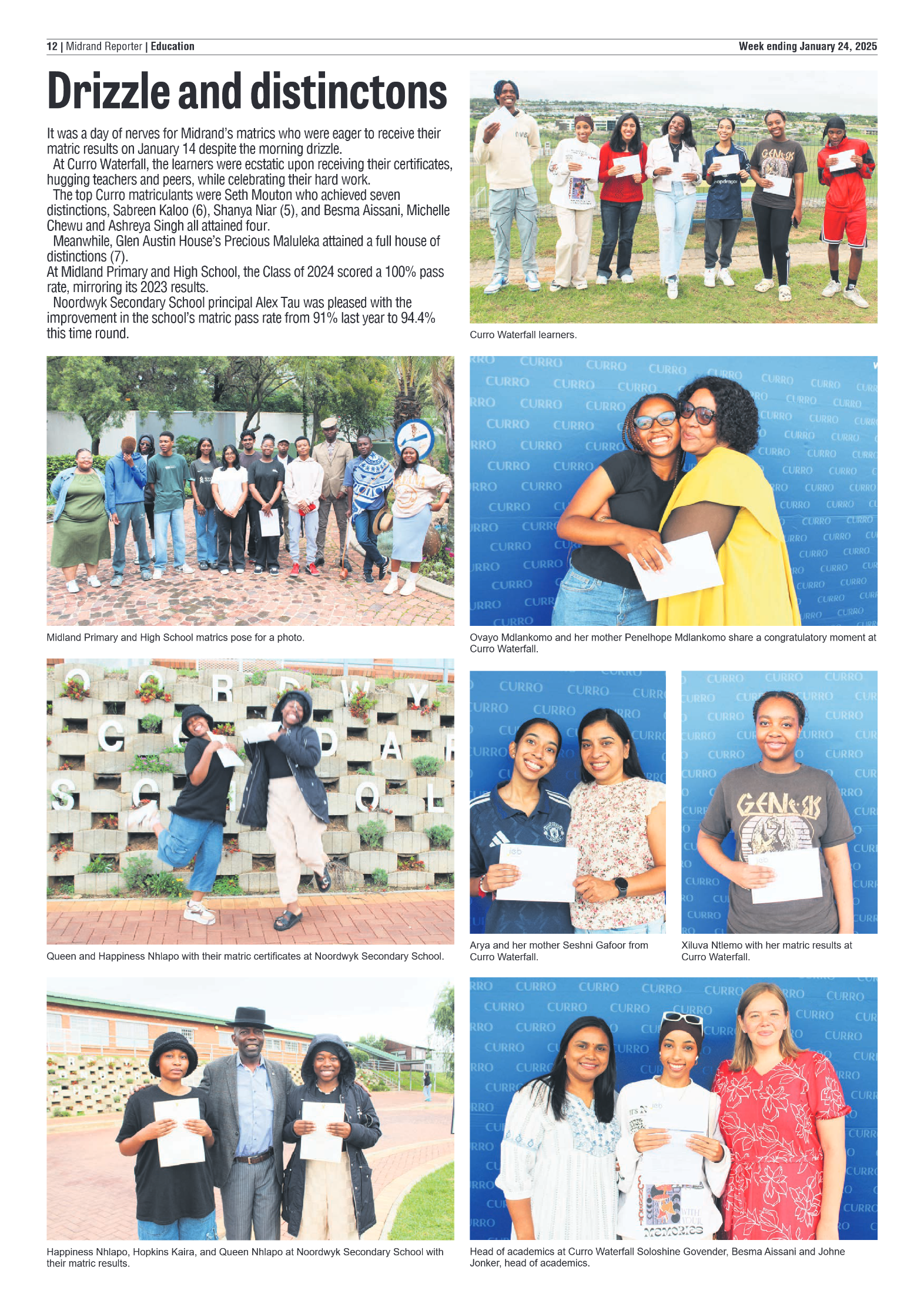 Midrand Reporter 24 January 2025 page 12