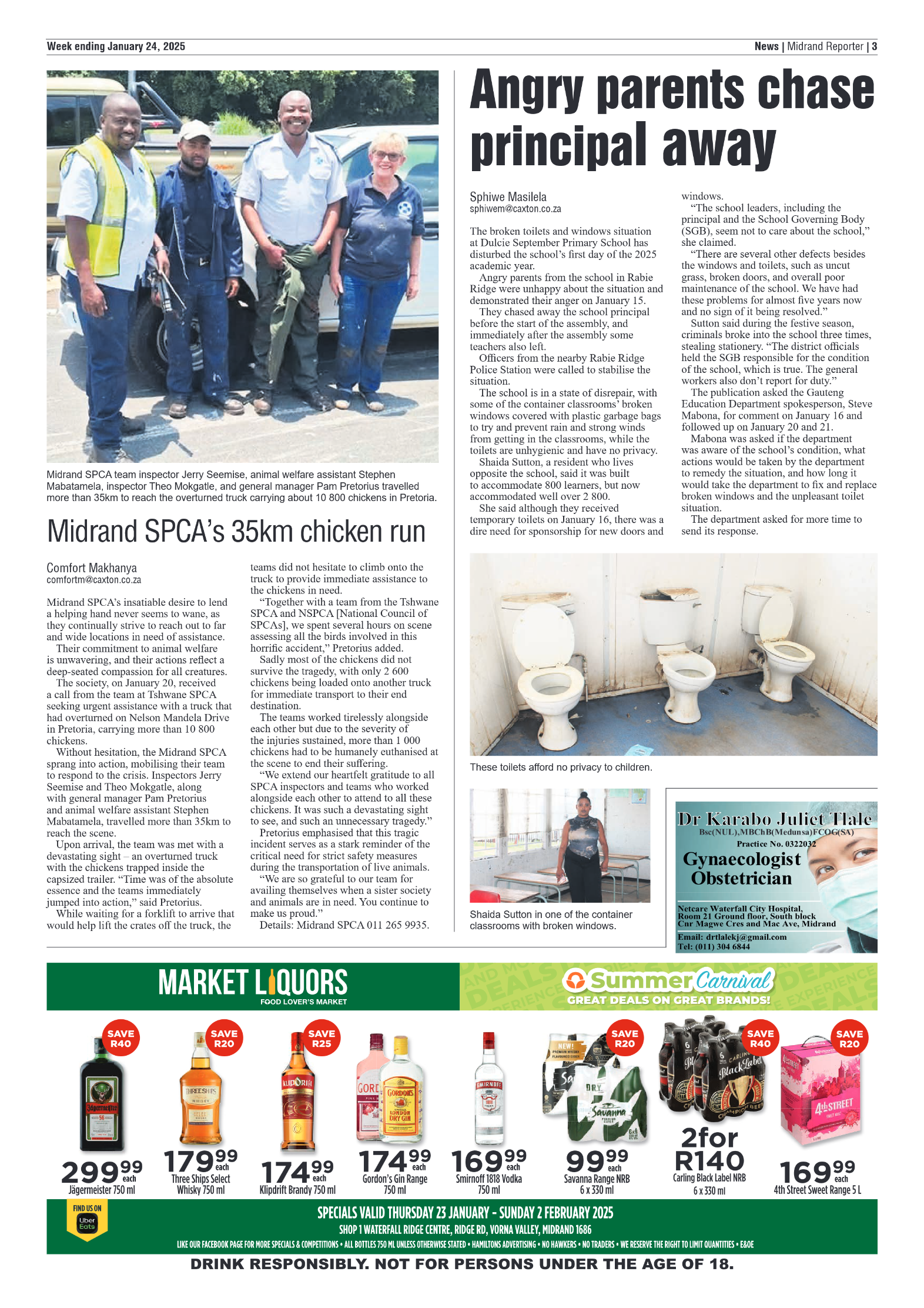 Midrand Reporter 24 January 2025 page 3