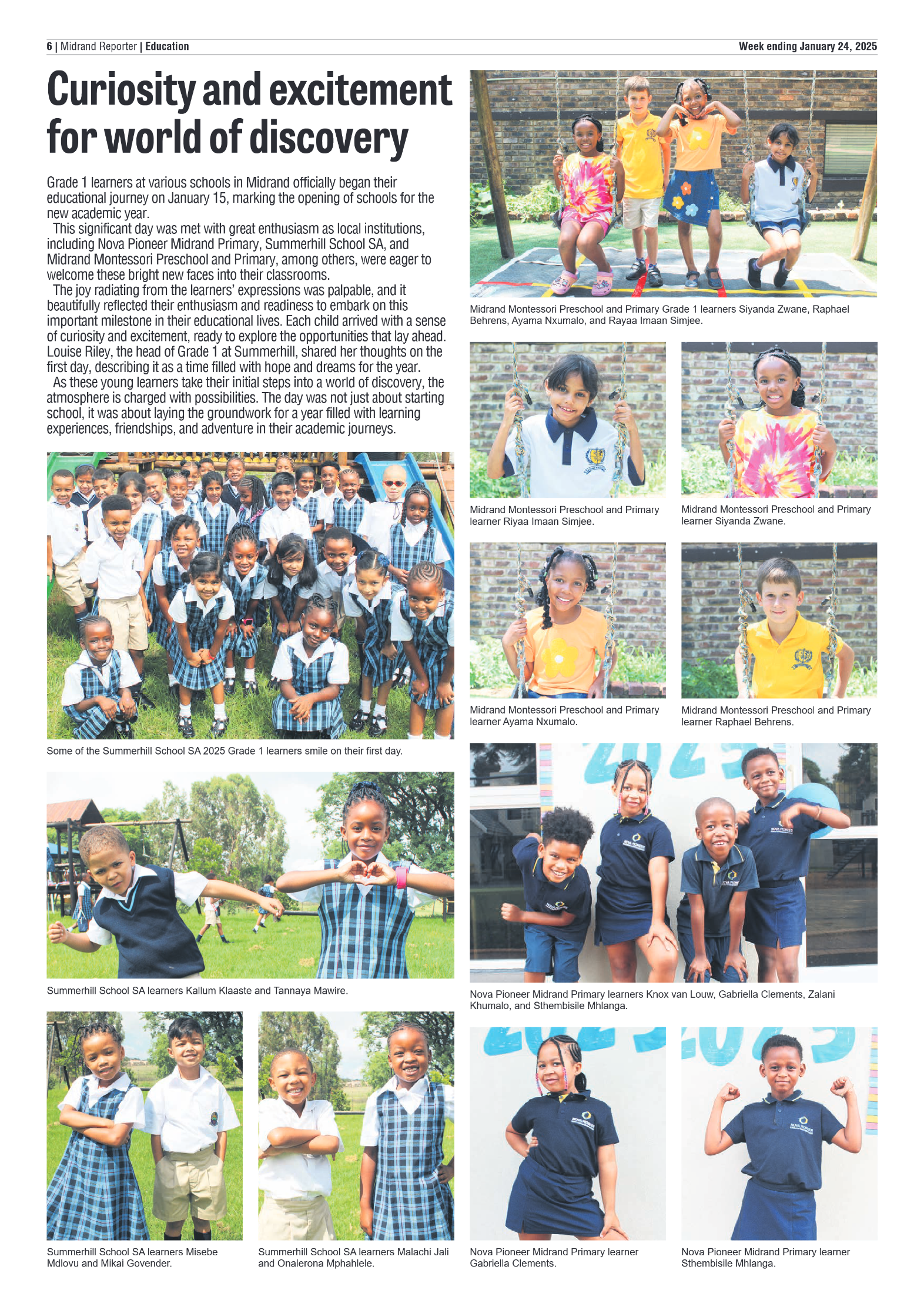 Midrand Reporter 24 January 2025 page 6