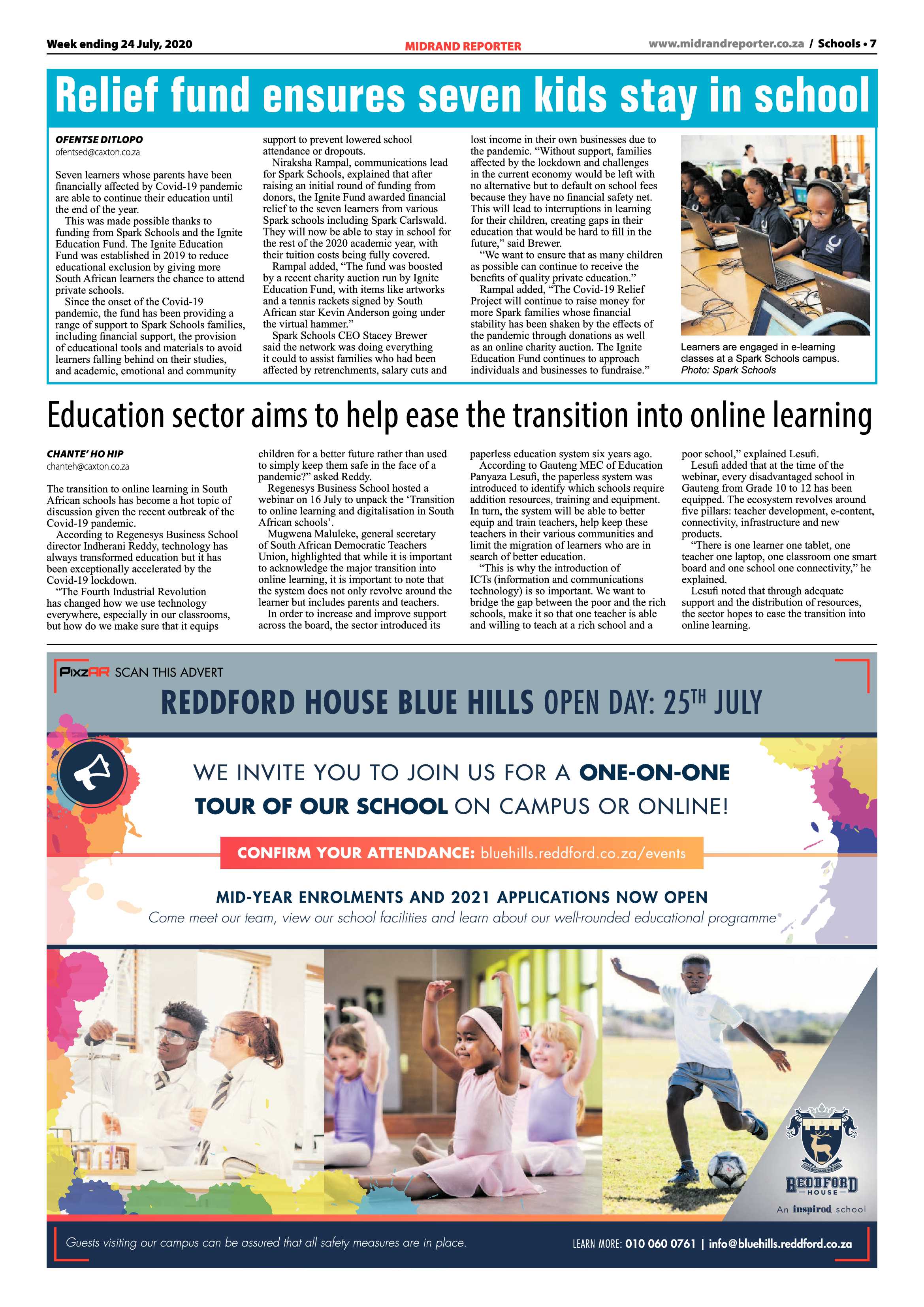 Midrand Reporter 24 July 2020 page 7