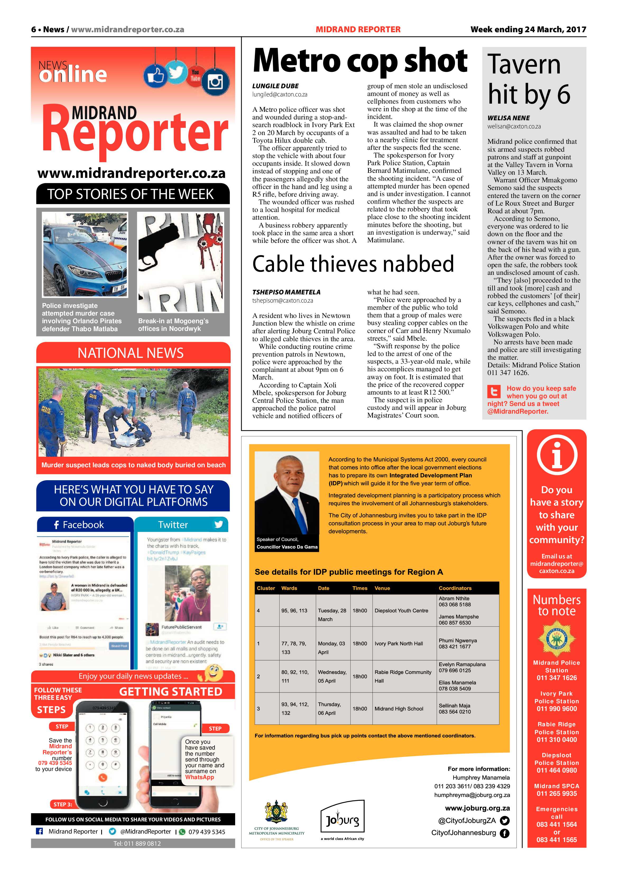 Midrand Reporter 24 March 2017 page 6