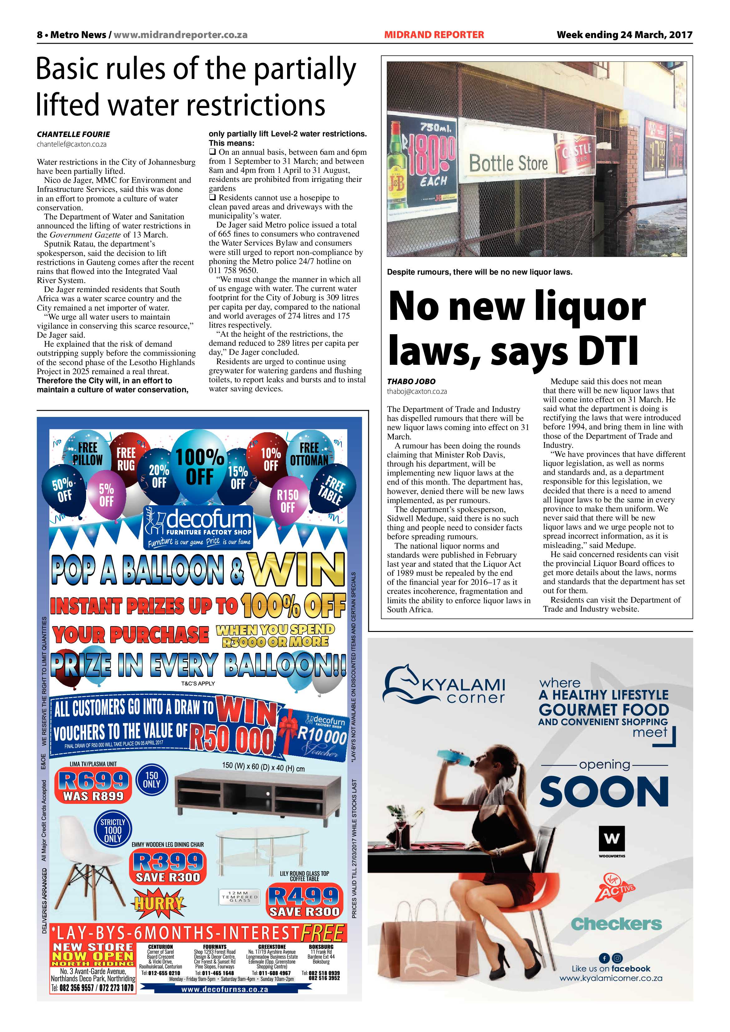 Midrand Reporter 24 March 2017 page 8