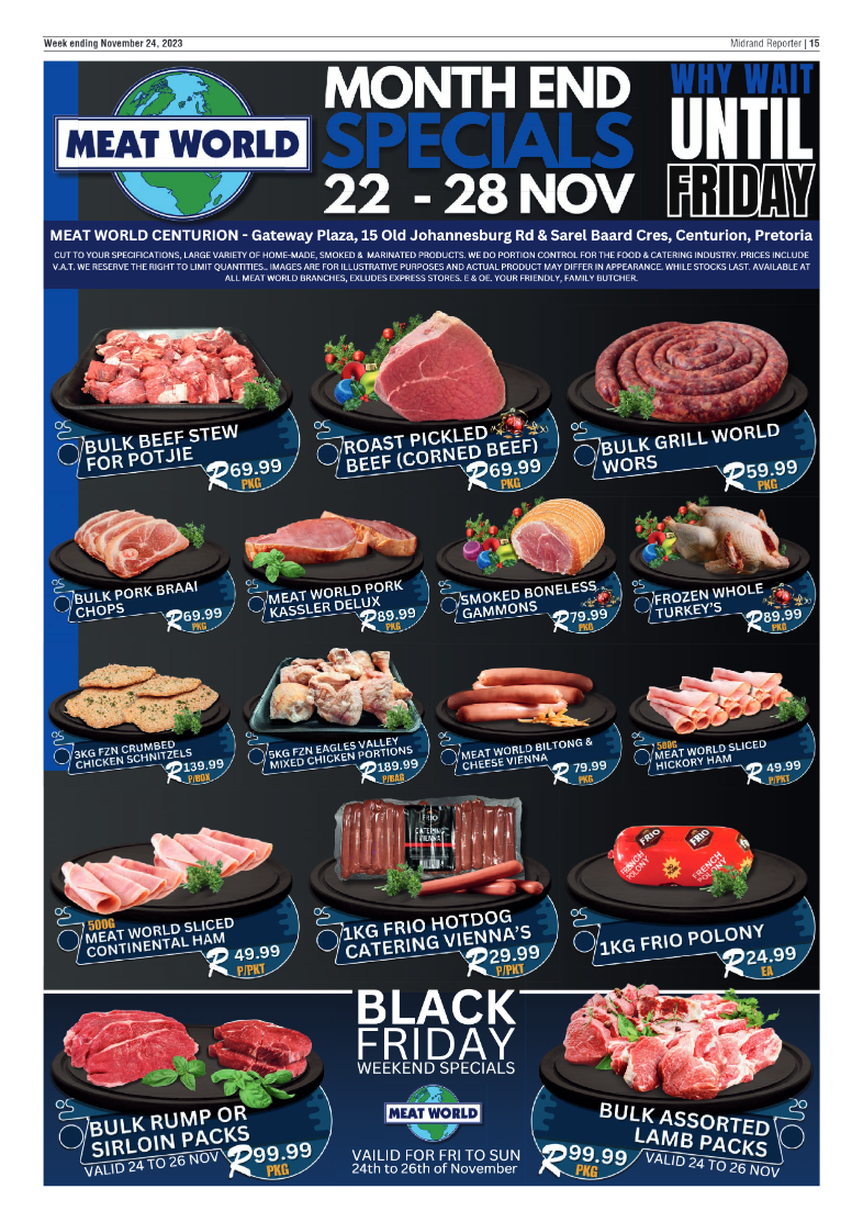 Midrand Reporter 24 November 2023 page 15
