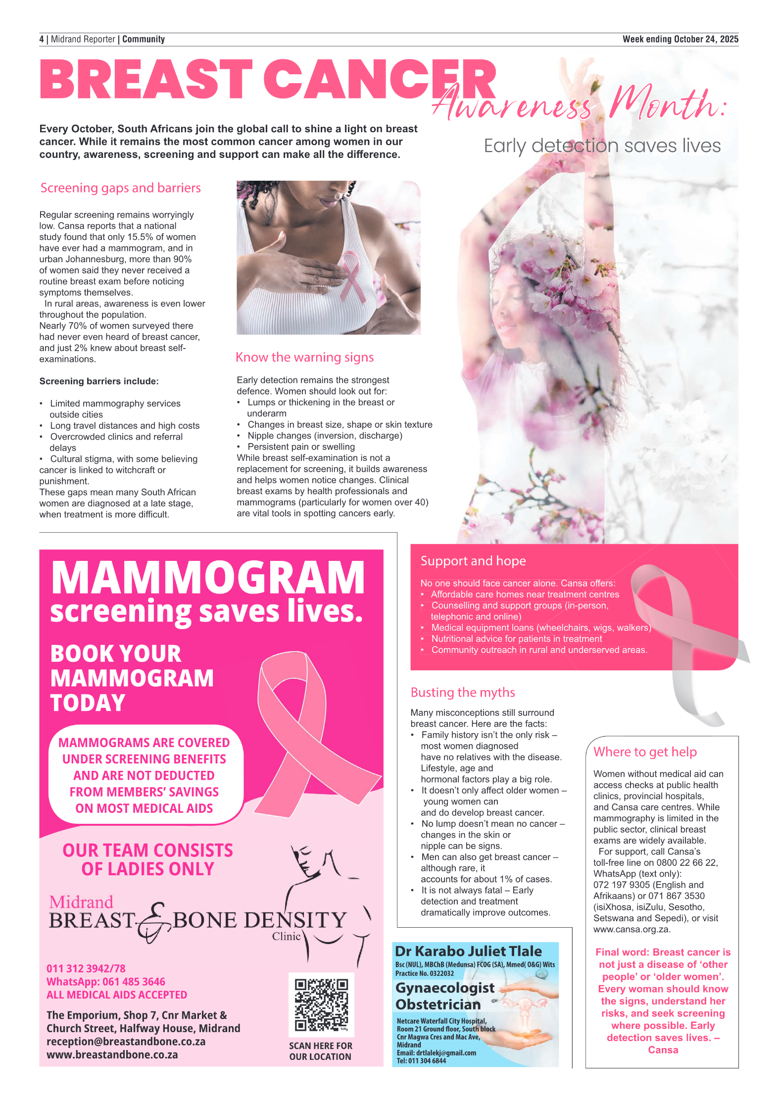 Midrand Reporter 24 October 2025 page 4