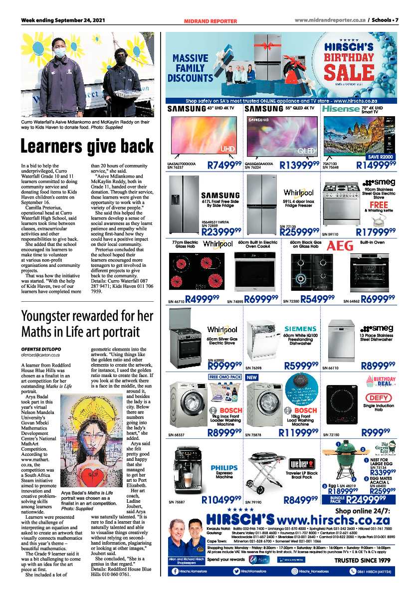 Midrand Reporter 24 September 2021 page 7
