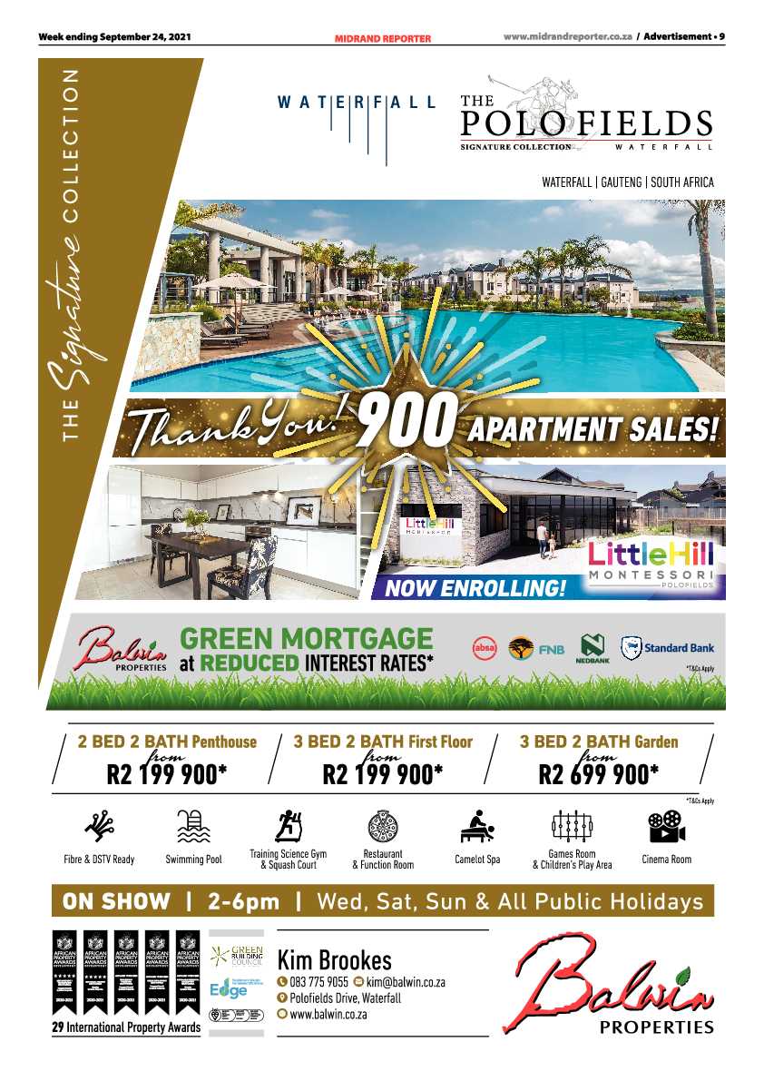 Midrand Reporter 24 September 2021 page 9