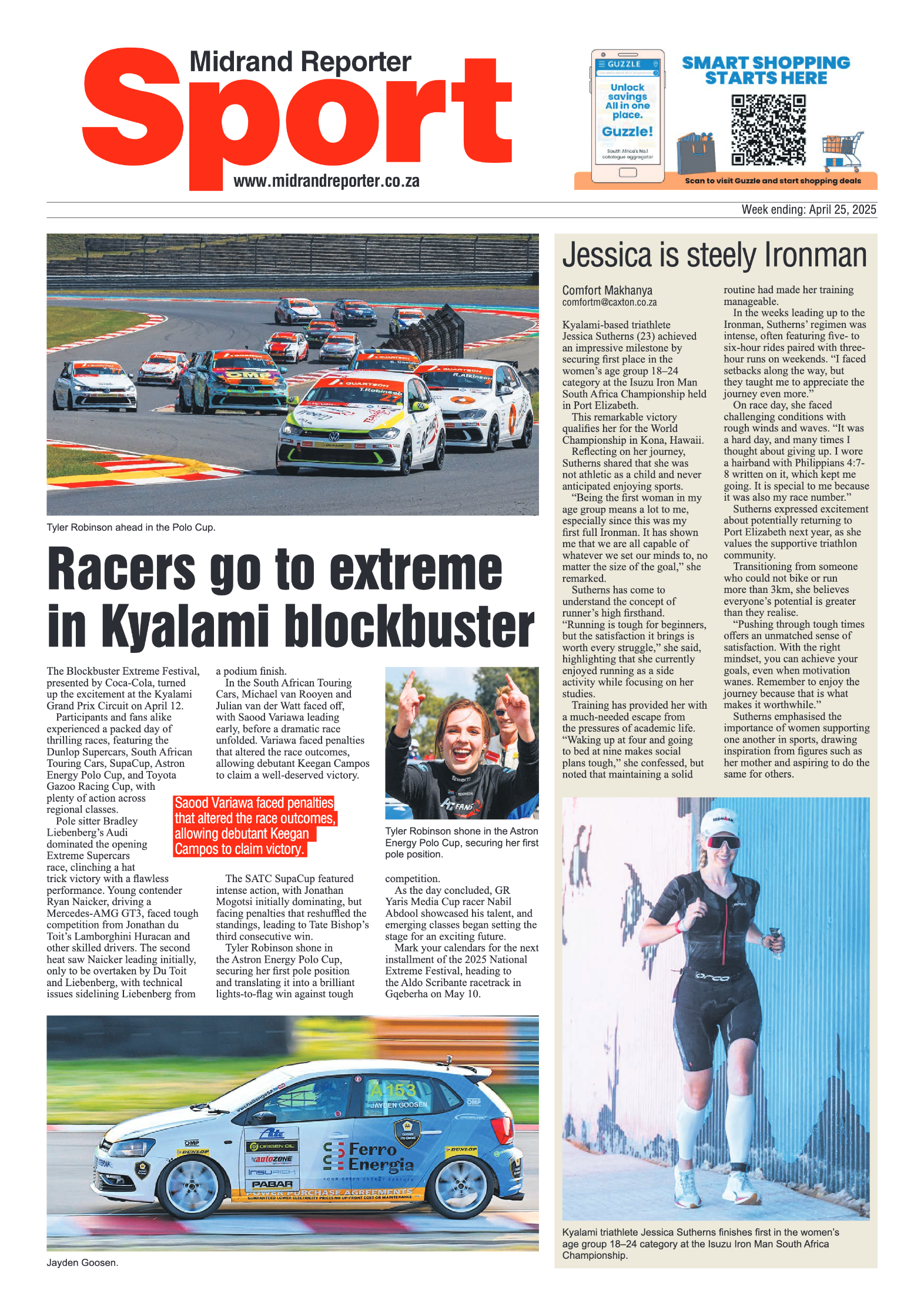 Midrand Reporter 25 April 2025 page 8