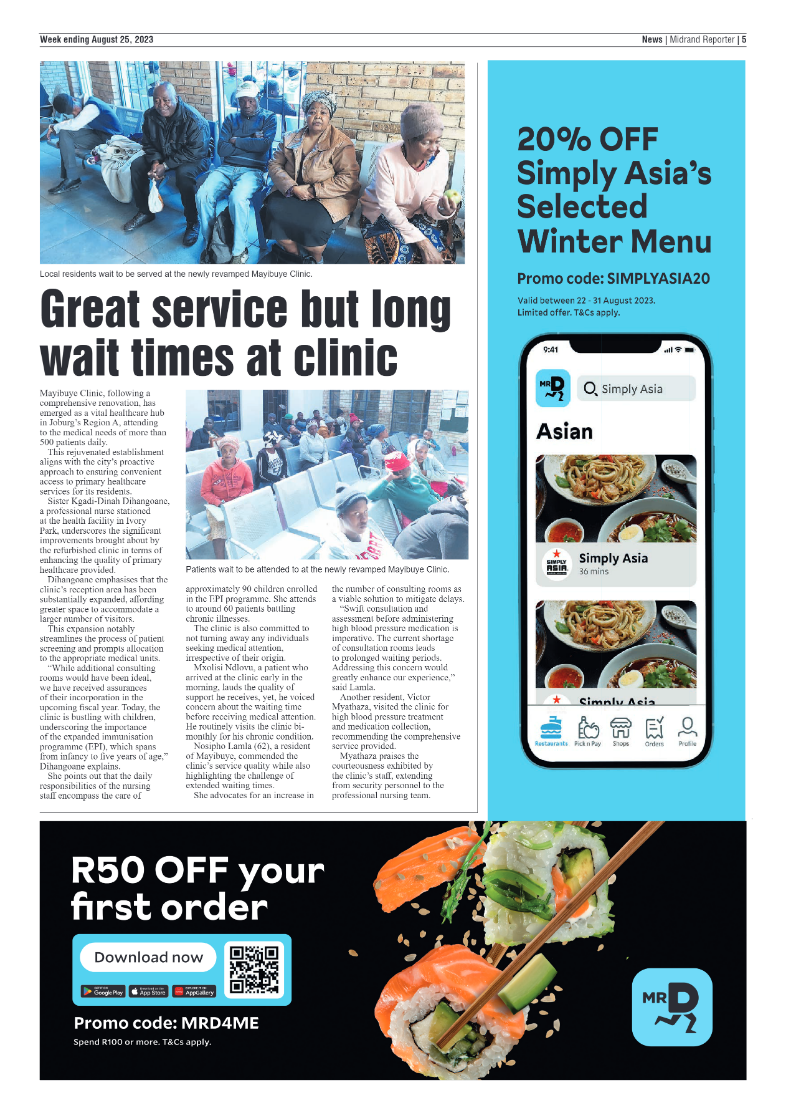 Midrand Reporter 25 August 2023 page 5