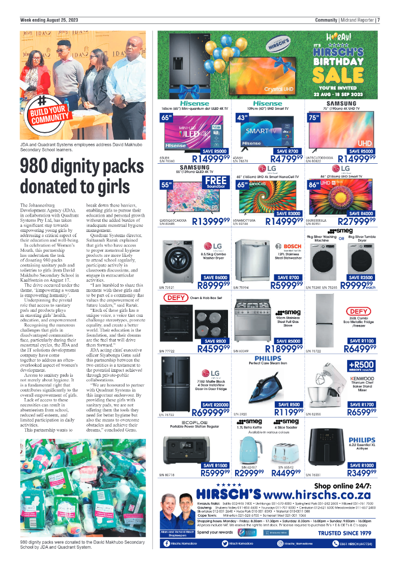 Midrand Reporter 25 August 2023 page 7