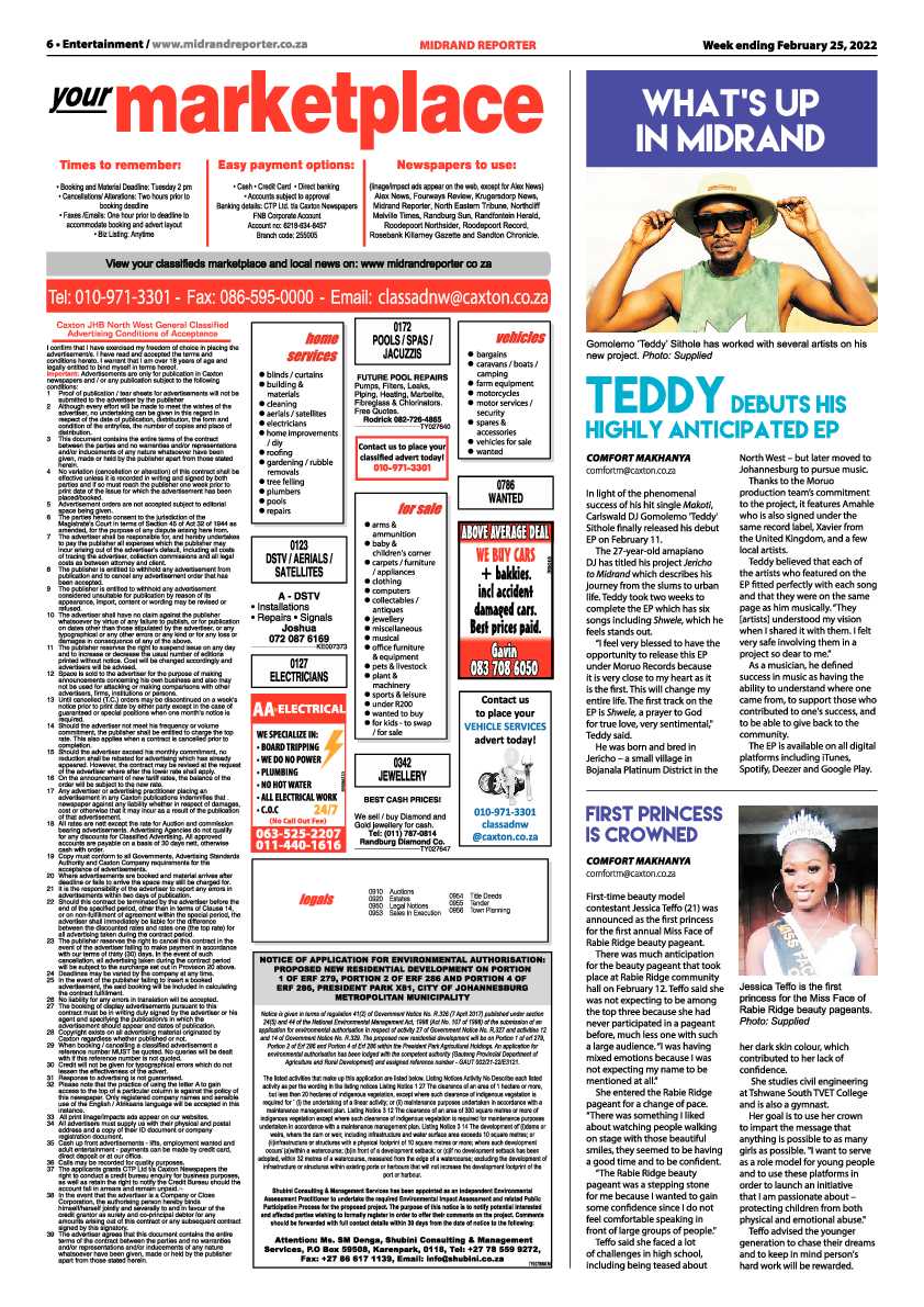 Midrand Reporter 25 February 2022 page 6