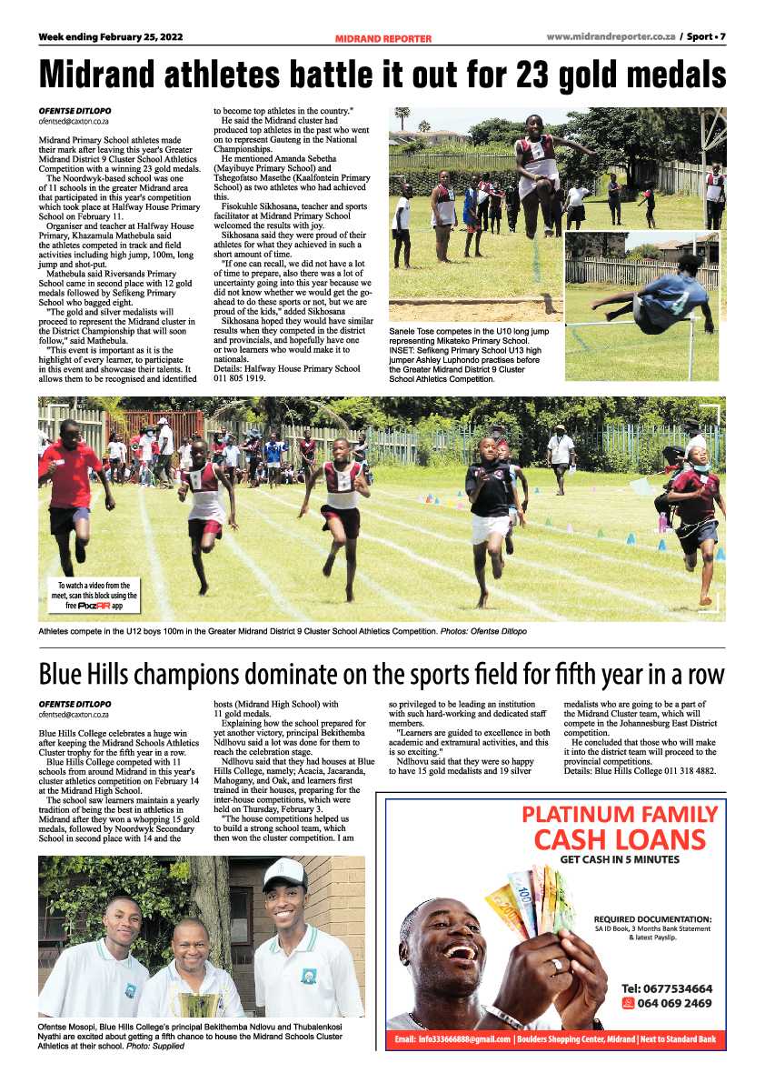 Midrand Reporter 25 February 2022 page 7